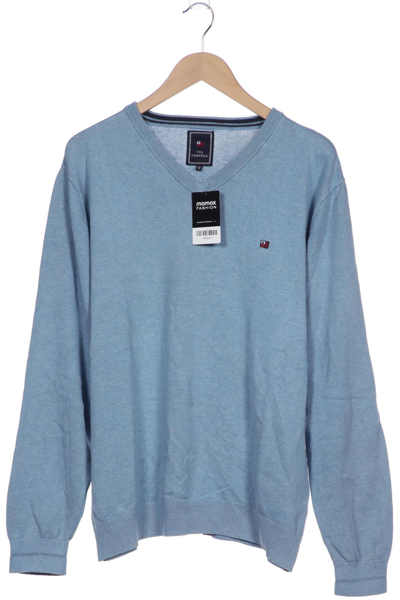 

Via Cortesa Herren Pullover, hellblau, Gr. 56