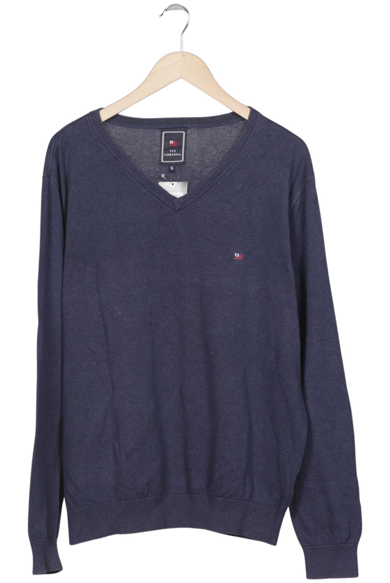 Thumbnail - Via Cortesa Herren Pullover, marineblau, Gr. 56