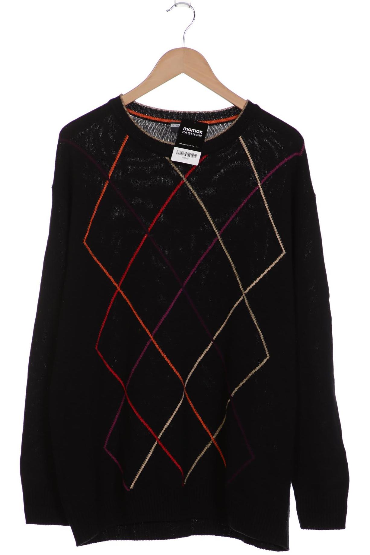 

Via Cortesa Herren Pullover, schwarz, Gr. 58