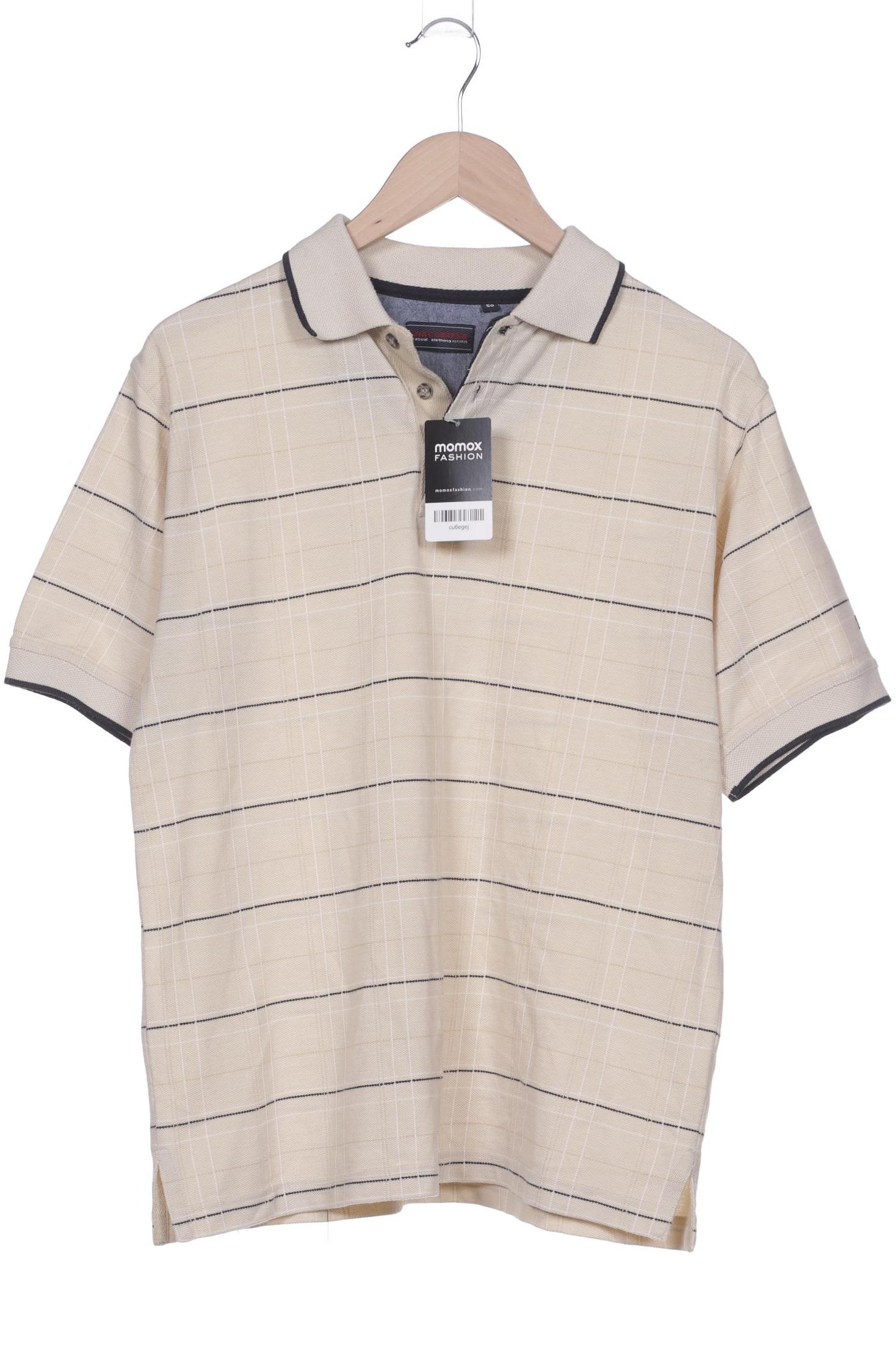 

Via Cortesa Herren Poloshirt, beige, Gr. 50
