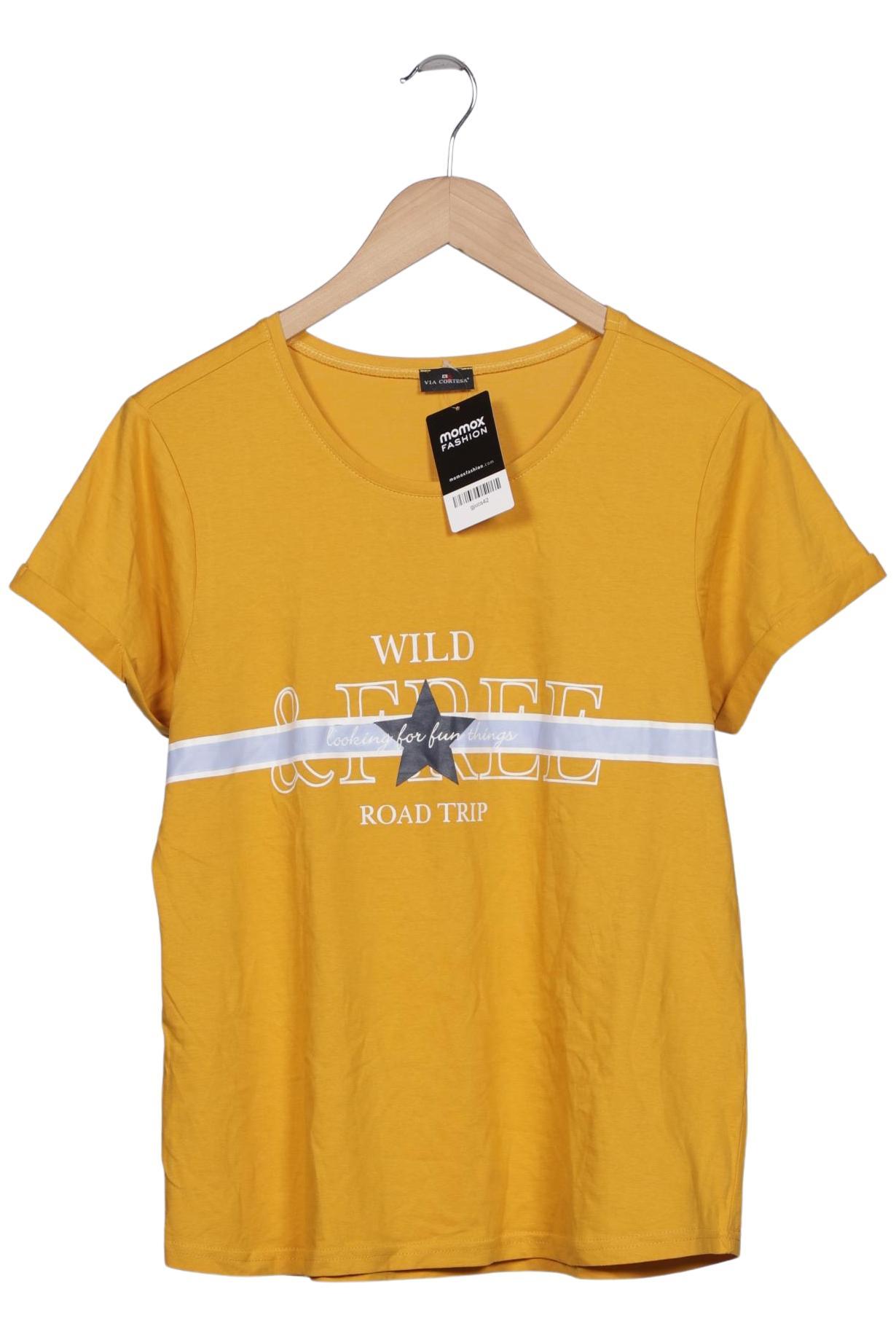 

Via Cortesa Herren T-Shirt, gelb, Gr. 48