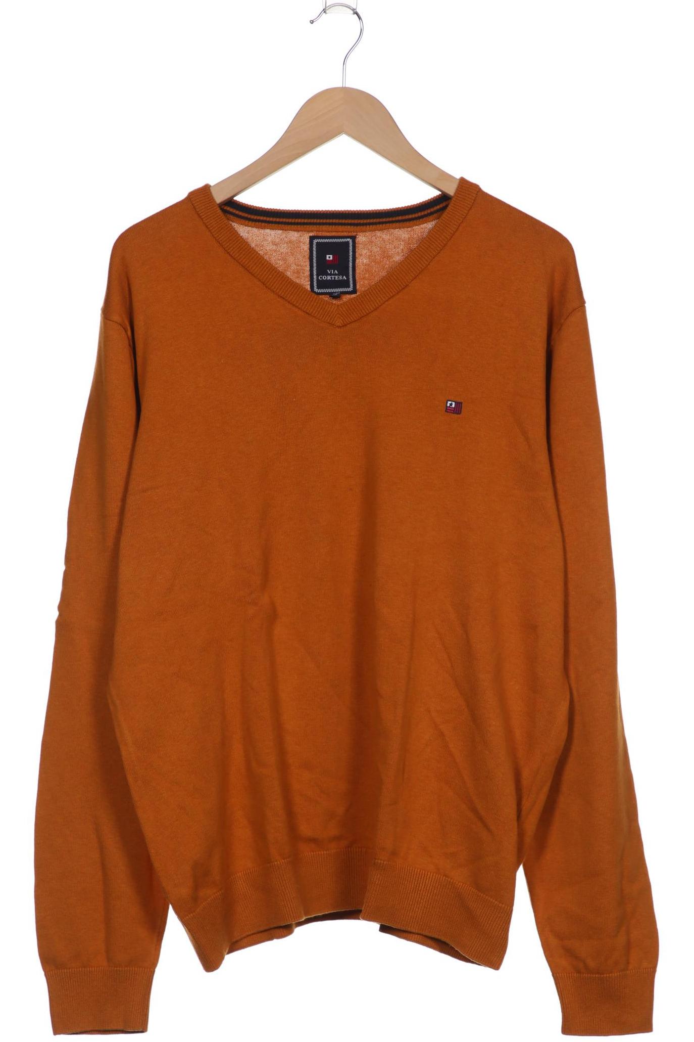 

Via Cortesa Herren Pullover, orange