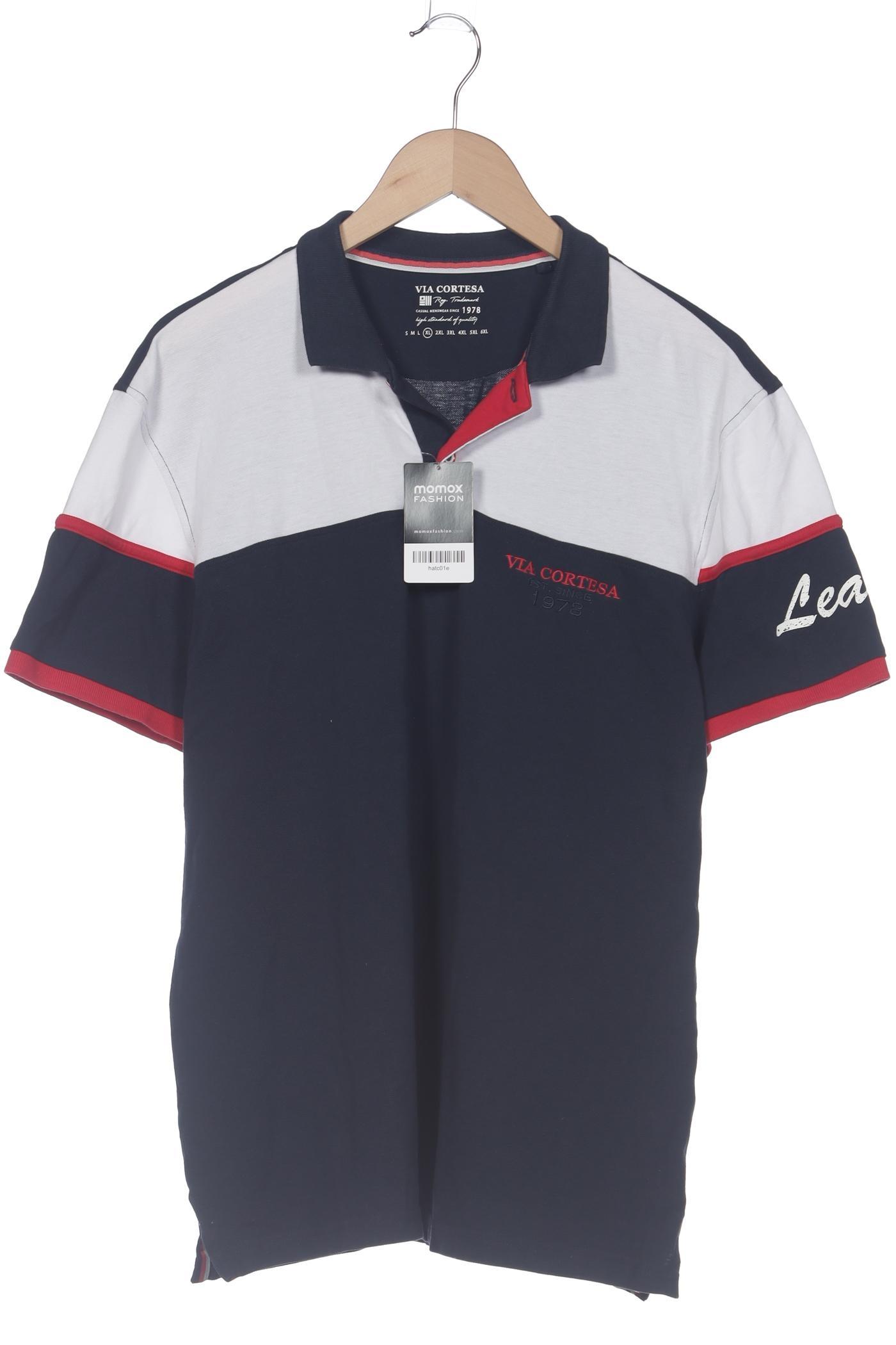 

Via Cortesa Herren Poloshirt, marineblau, Gr. 54