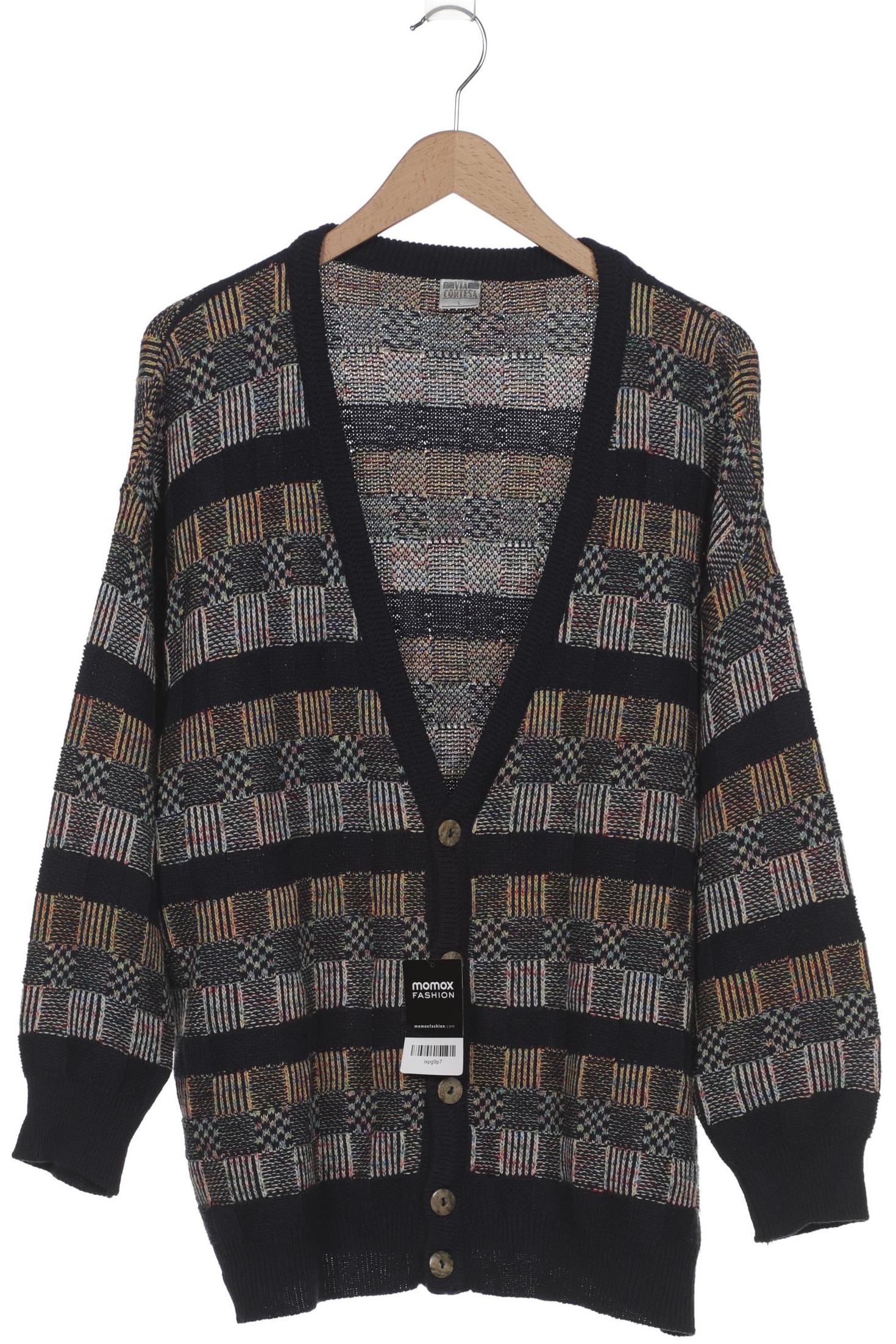 

Via Cortesa Herren Strickjacke, marineblau, Gr. 52