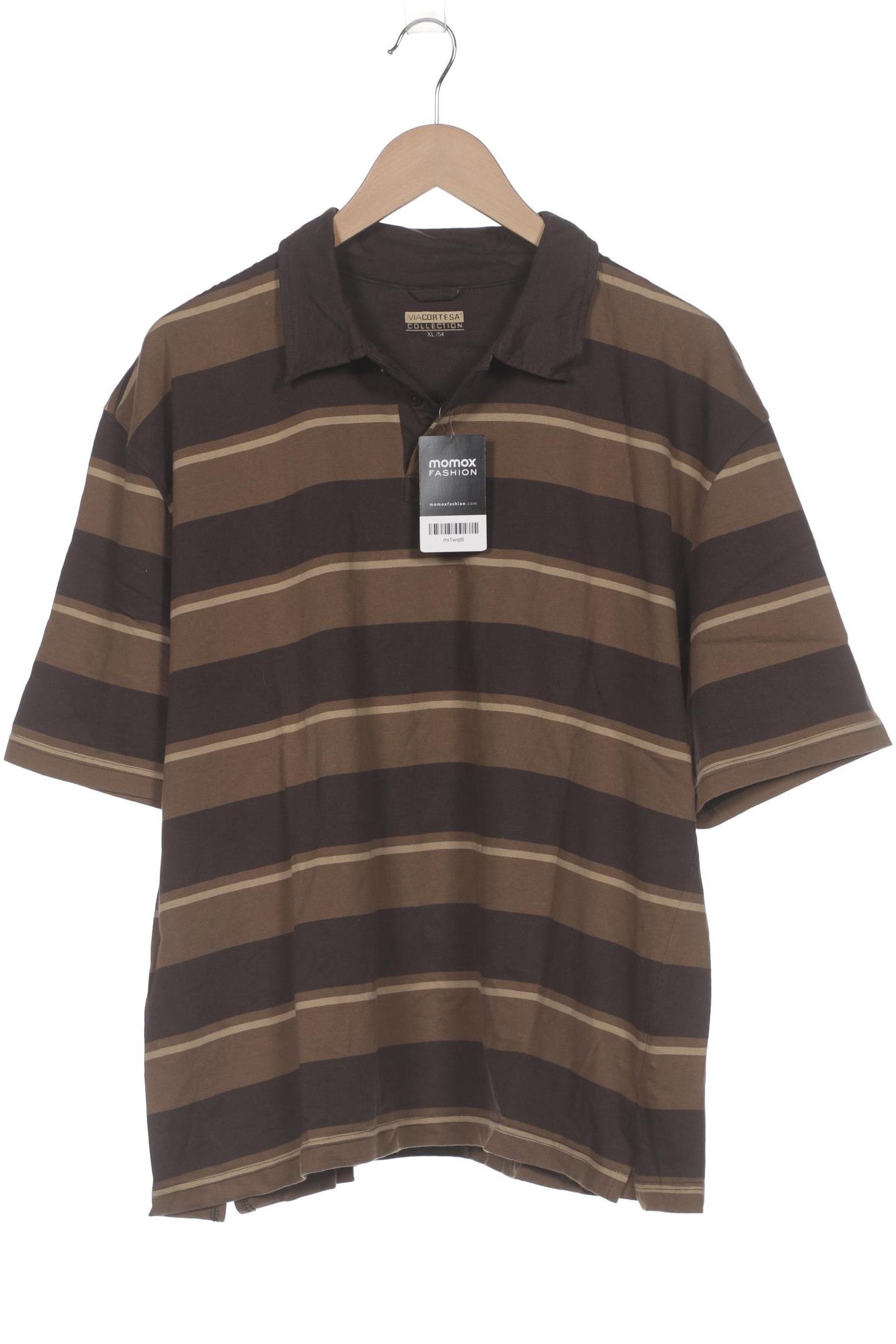 

Via Cortesa Herren Poloshirt, braun, Gr. 54