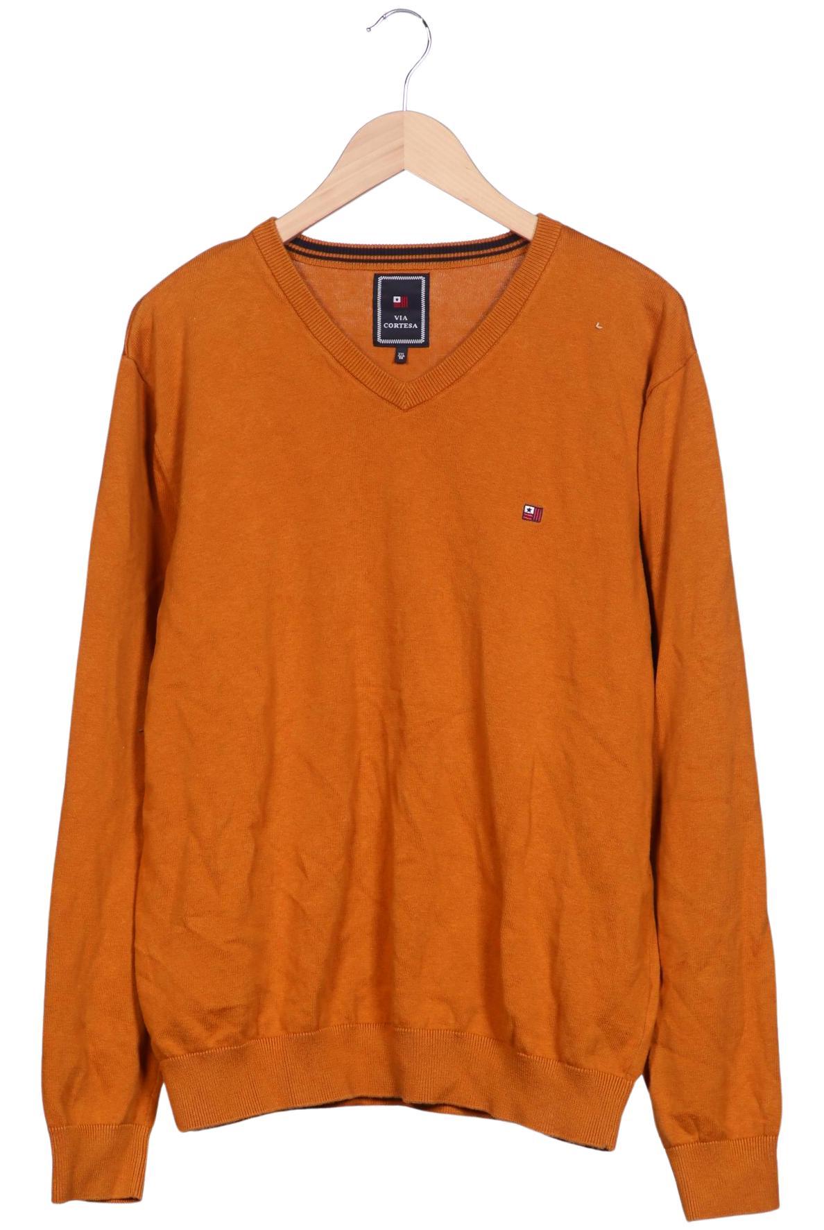 Thumbnail - Via Cortesa Herren Pullover, orange, Gr. 56