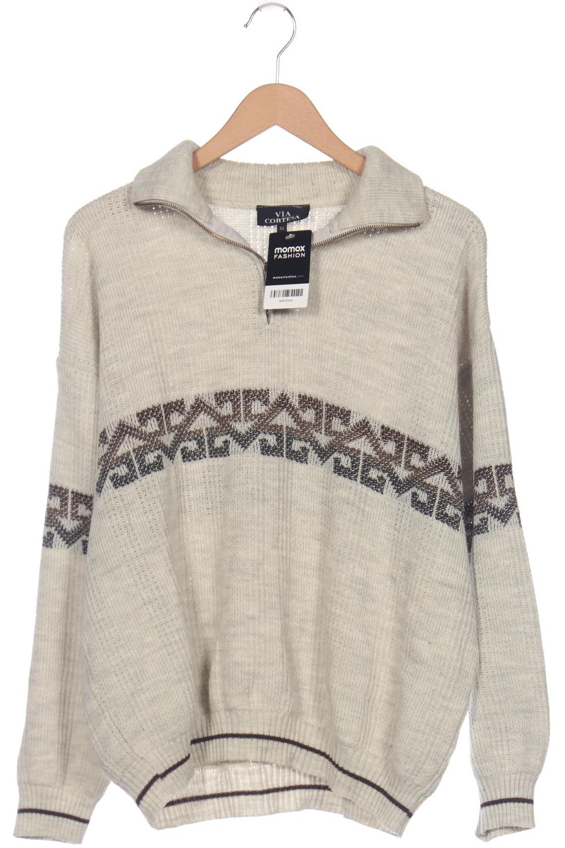 

Via Cortesa Herren Pullover, grau, Gr. 54