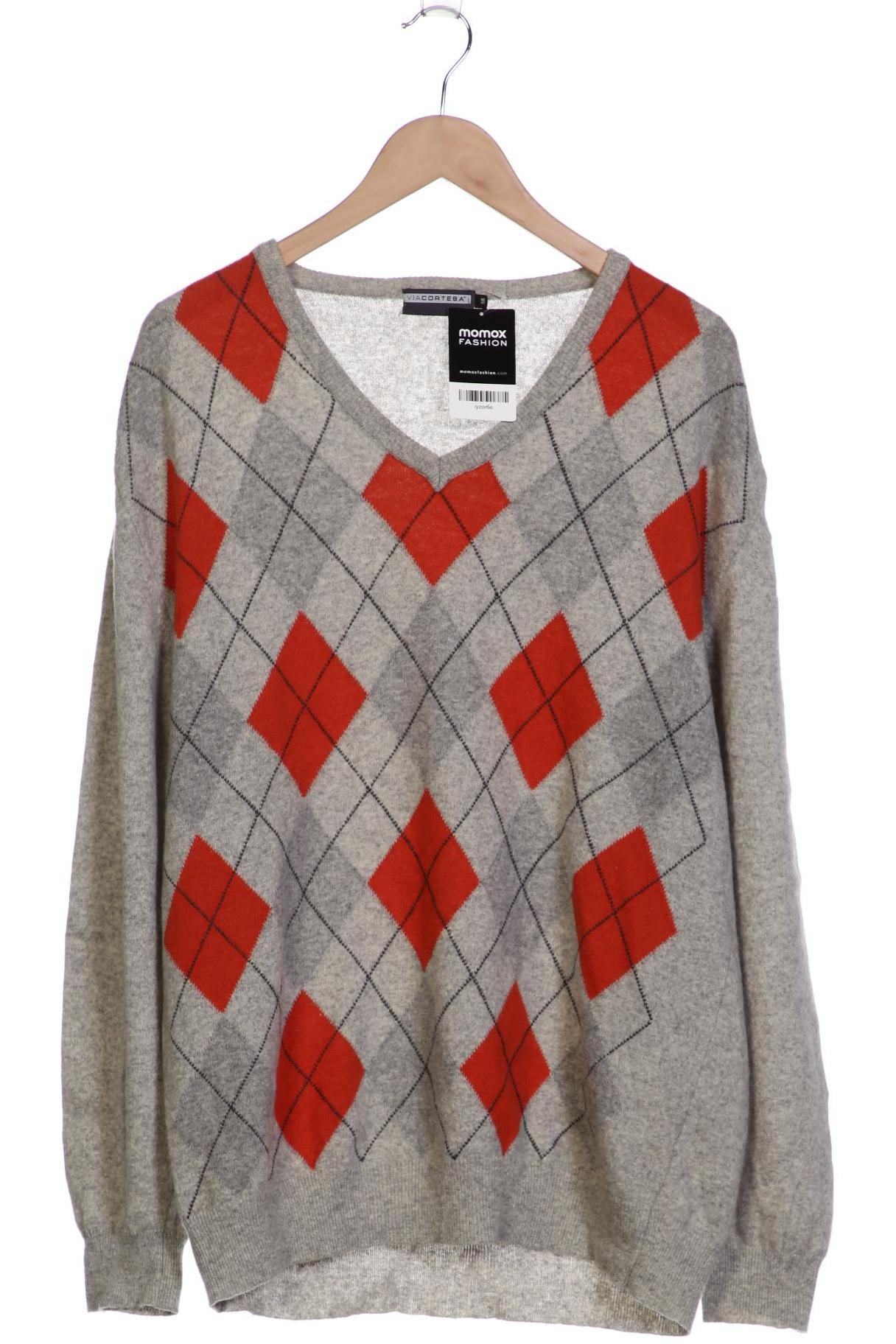 

Via Cortesa Herren Pullover, grau, Gr. 58