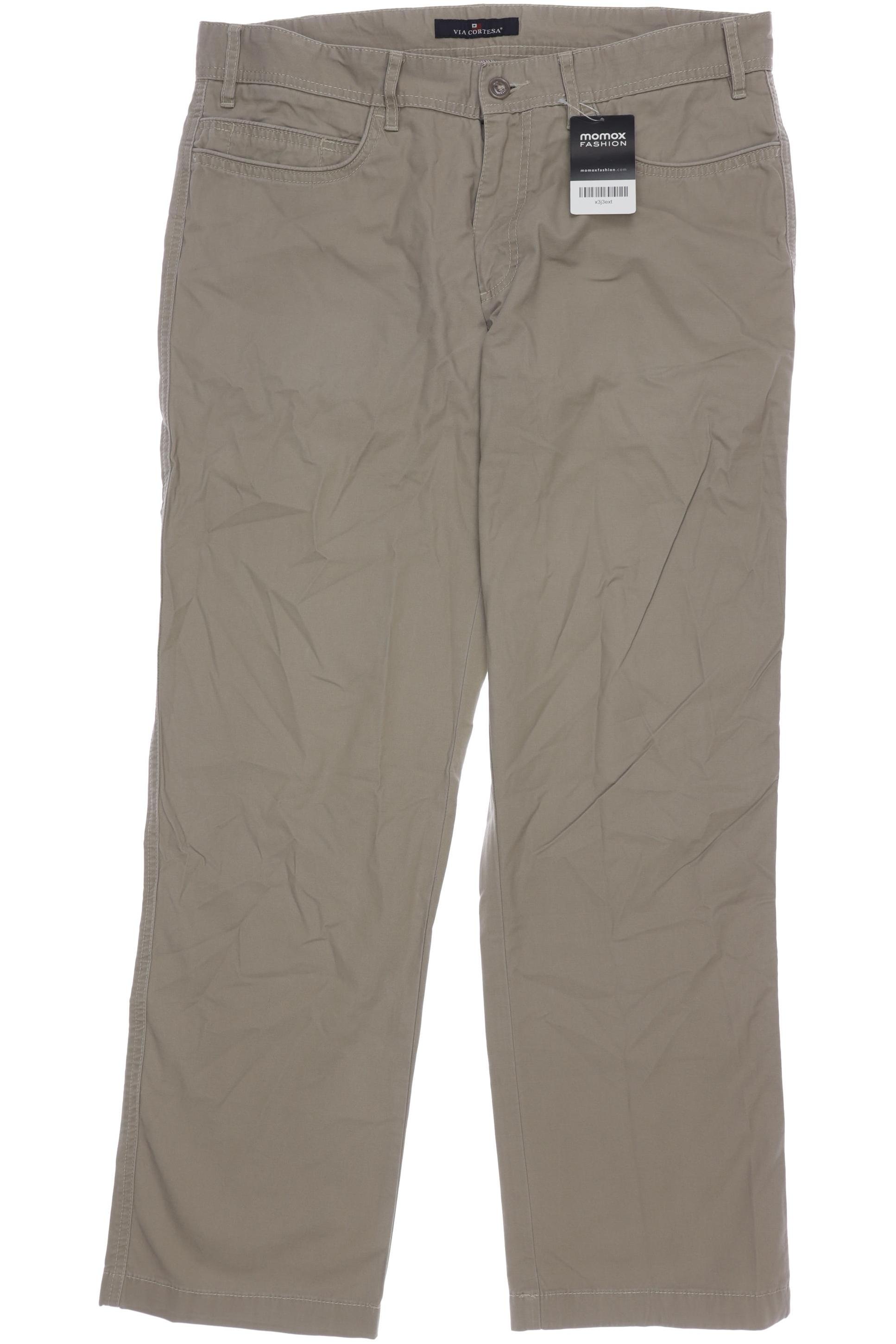 Thumbnail - Via Cortesa Herren Stoffhose, braun, Gr. 25