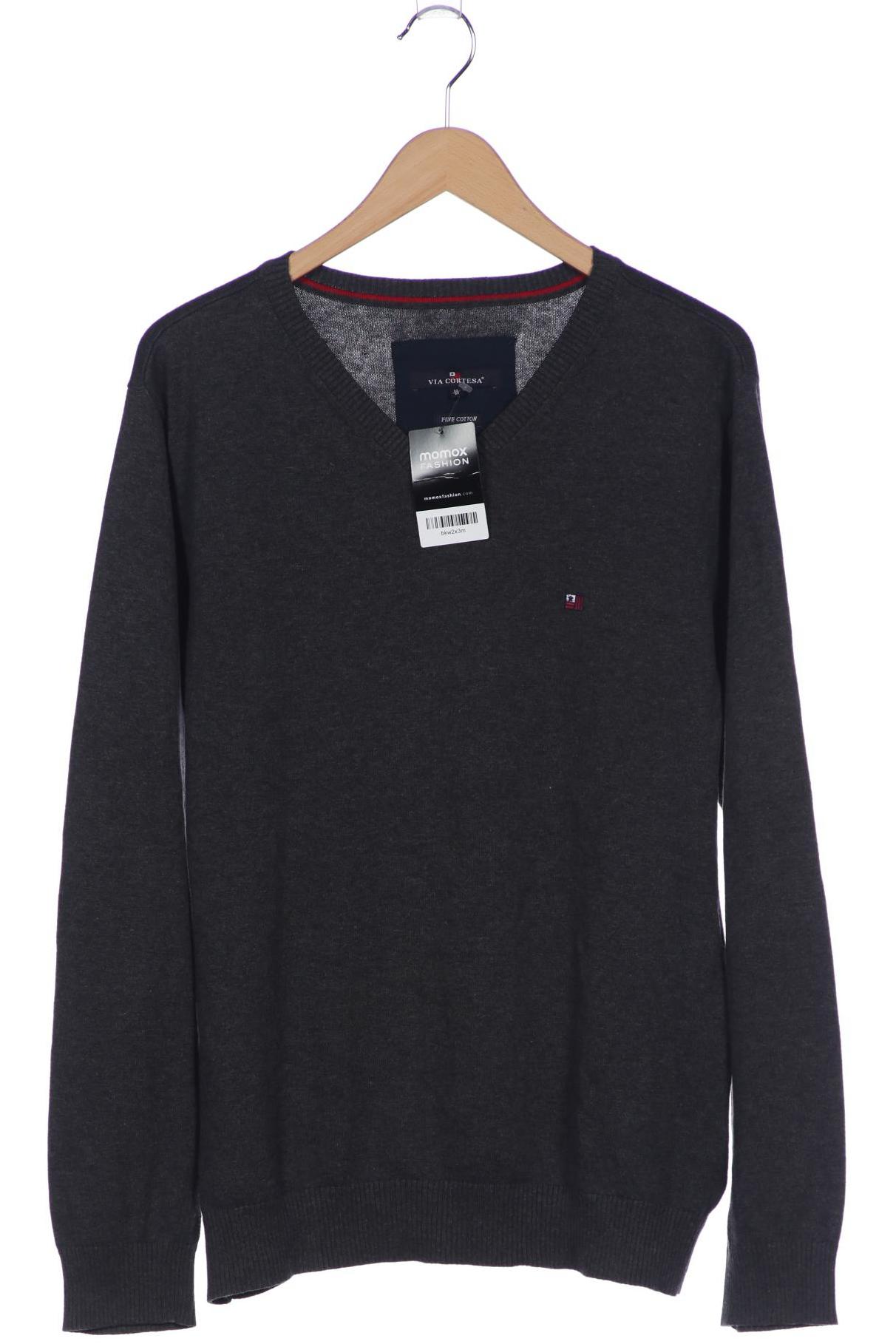 

Via Cortesa Herren Pullover, grau, Gr. 50