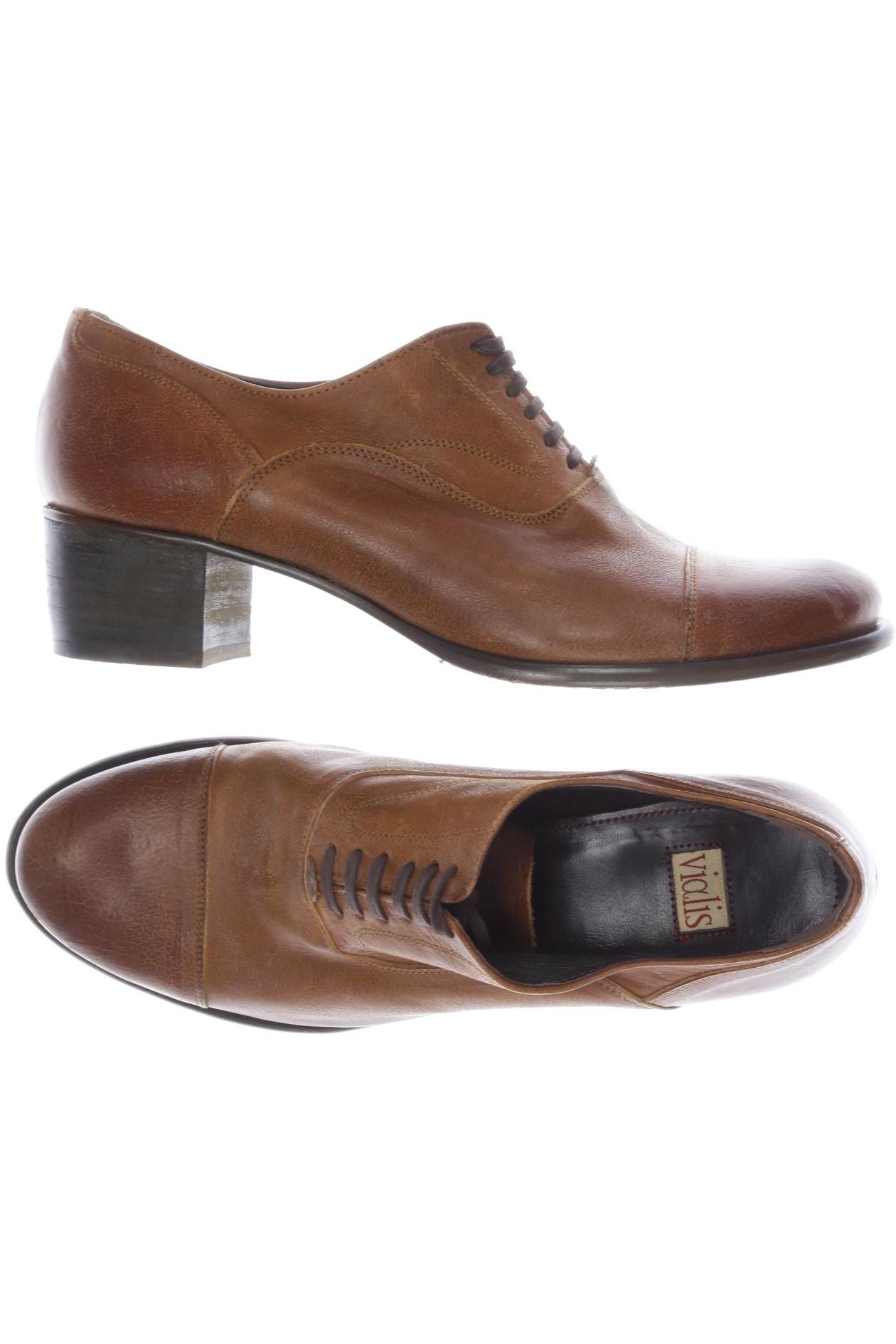 

Vialis Damen Halbschuh, braun, Gr. 40