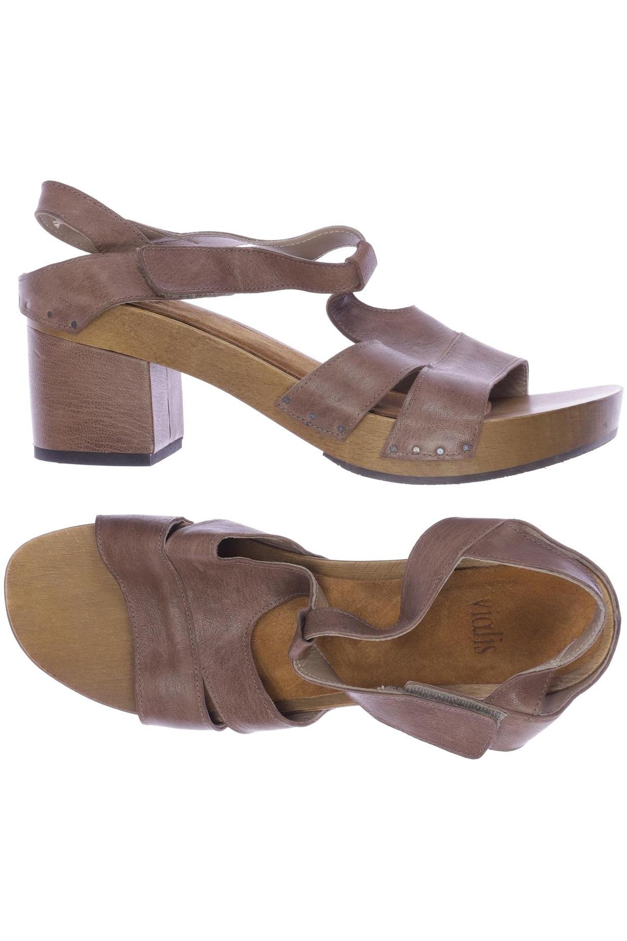 

Vialis Damen Sandale, braun, Gr. 40