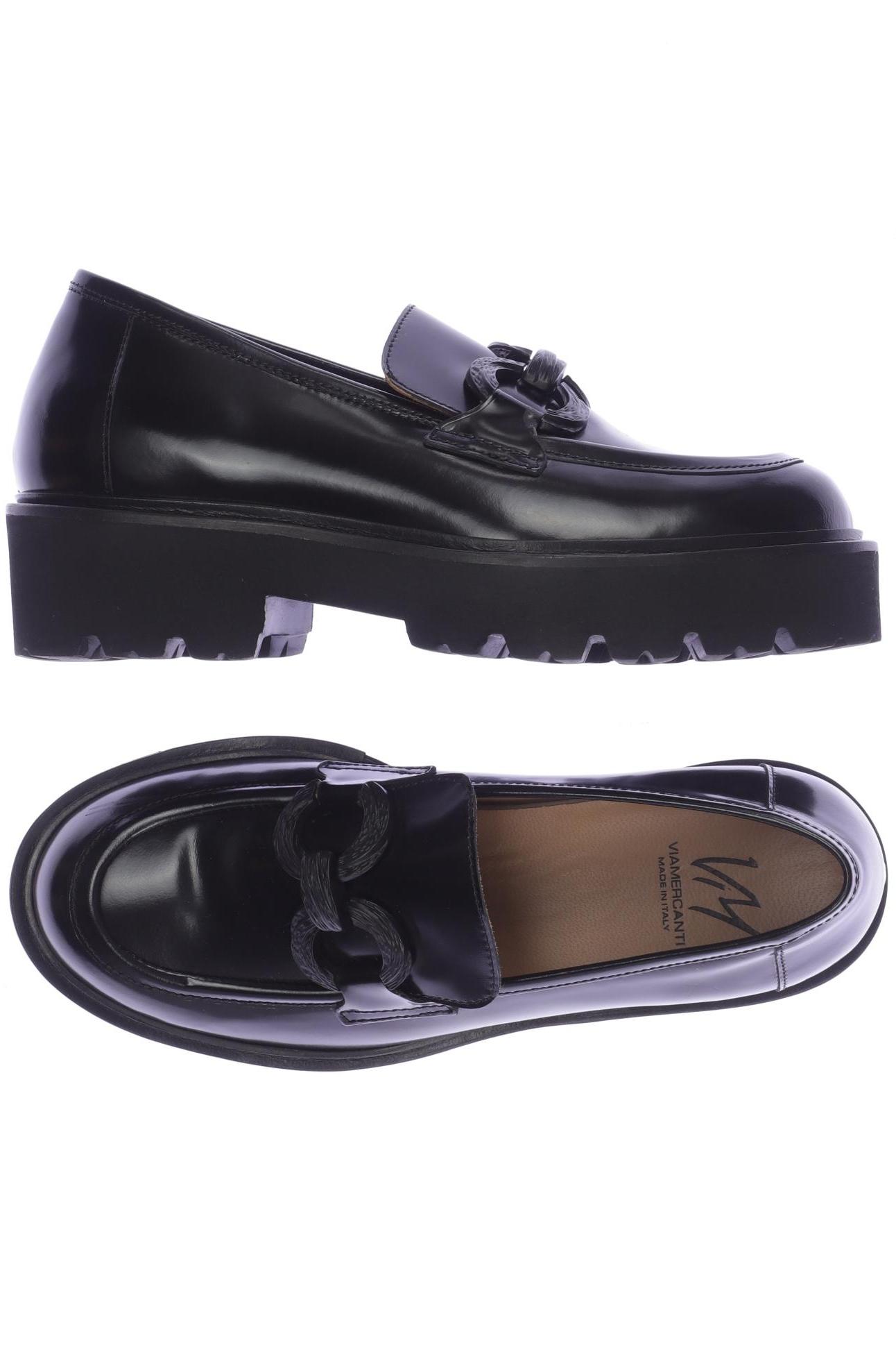 

Viamercanti Damen Halbschuh, schwarz, Gr. 37