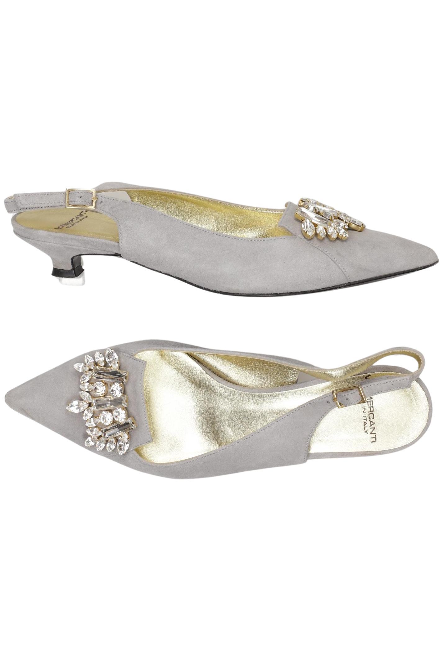 

Viamercanti Damen Pumps, grau, Gr. 36