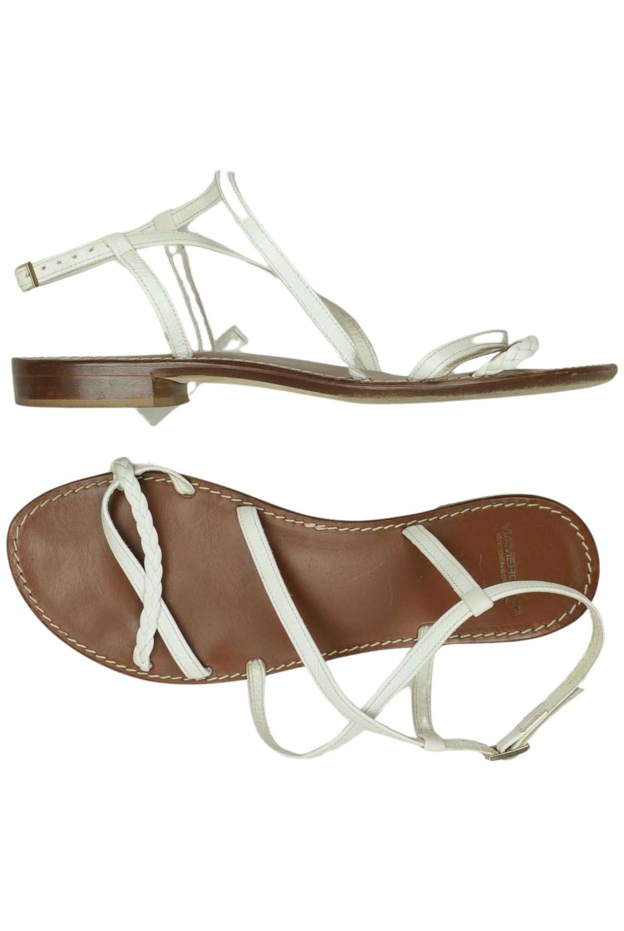 

Viamercanti Damen Sandale, weiß, Gr. 39