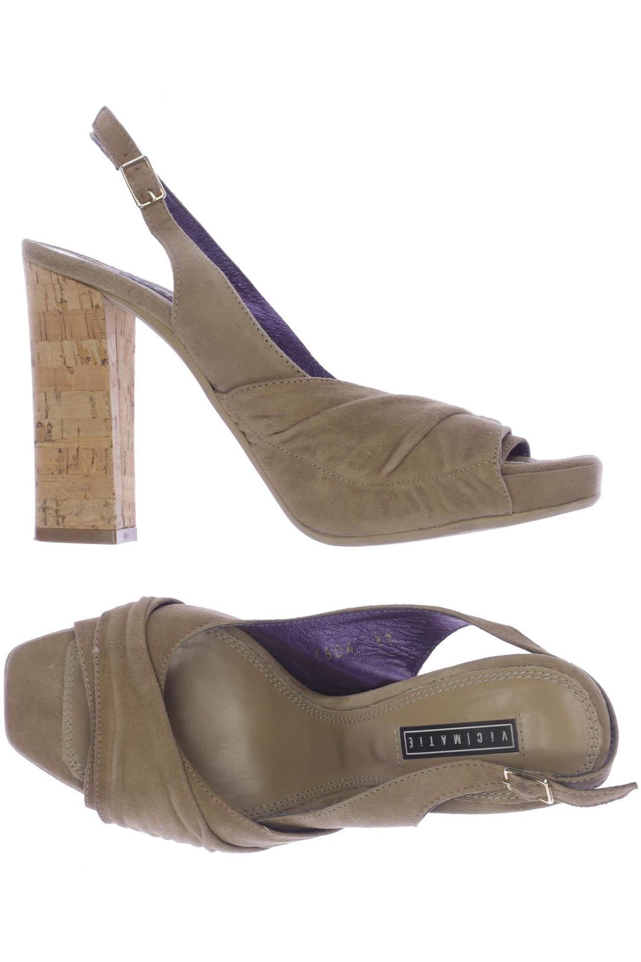 

VIC Matie Damen Sandale, beige, Gr. 37