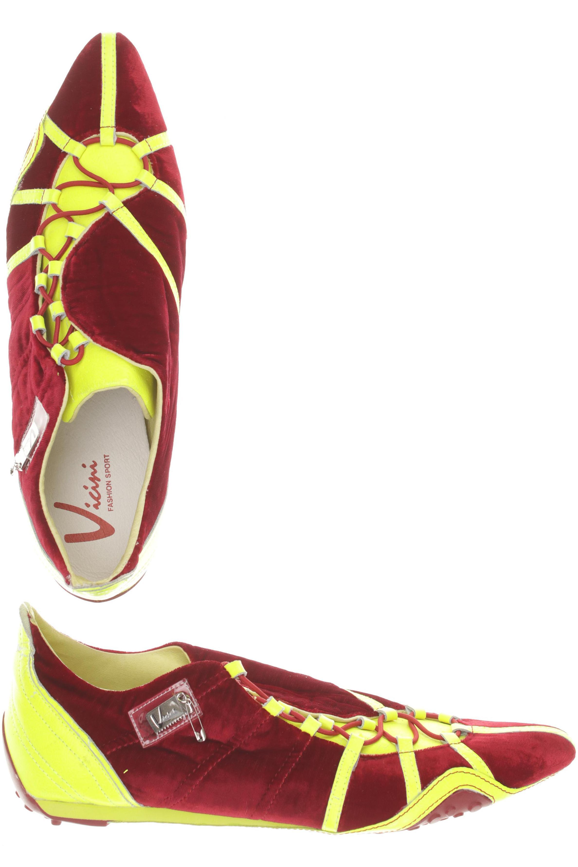 

Vicini Shoes Damen Halbschuh, rot, Gr. 40