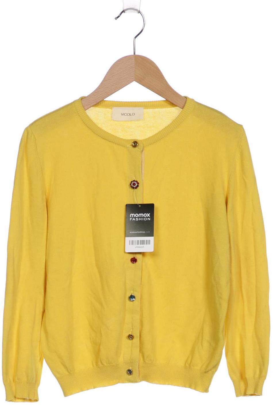 

Vicolo Northland Damen Strickjacke, gelb, Gr. 36
