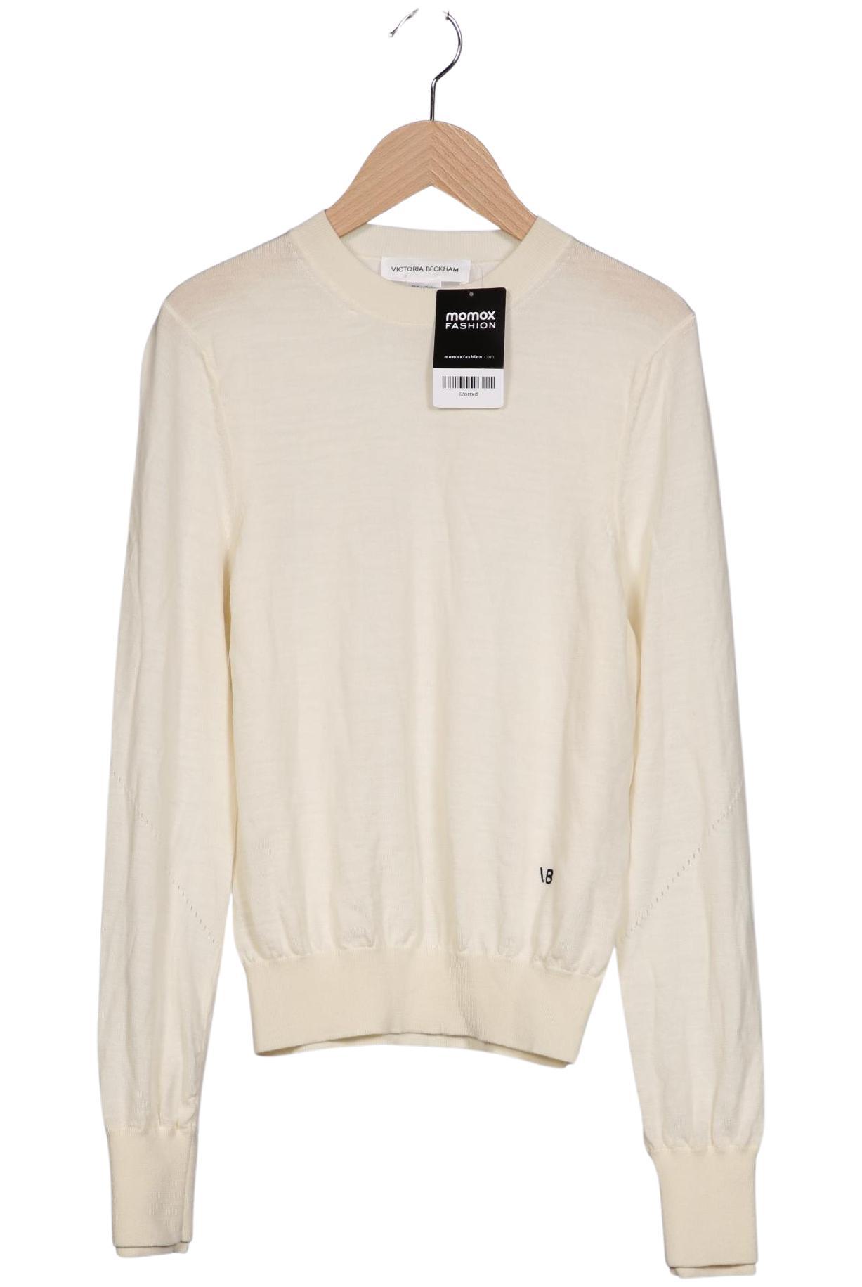 

Victoria Beckham Damen Pullover, cremeweiß, Gr. 36