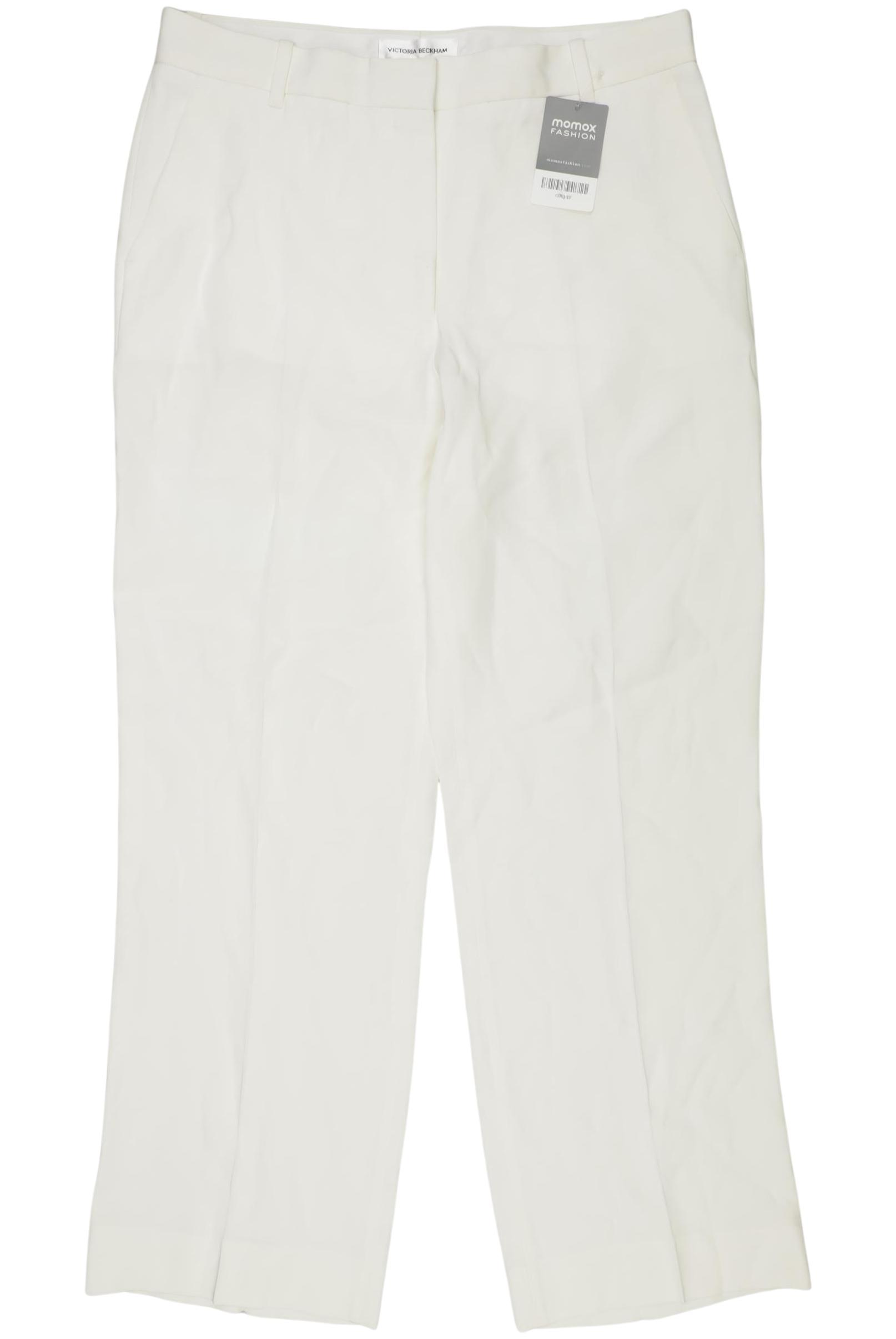 

Victoria Beckham Damen Stoffhose, beige, Gr. 12