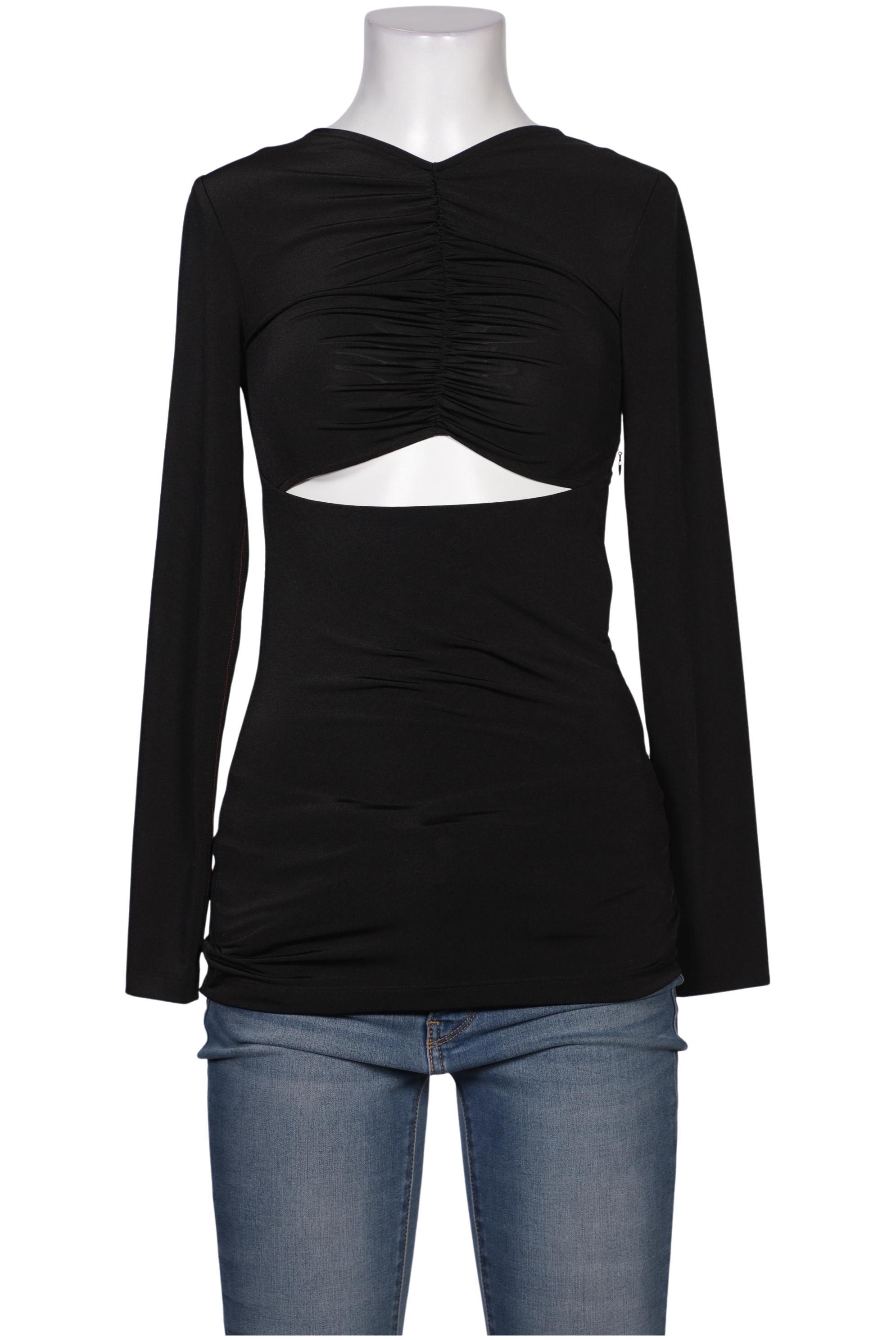 

Victoria Beckham Damen Langarmshirt, schwarz, Gr. 34
