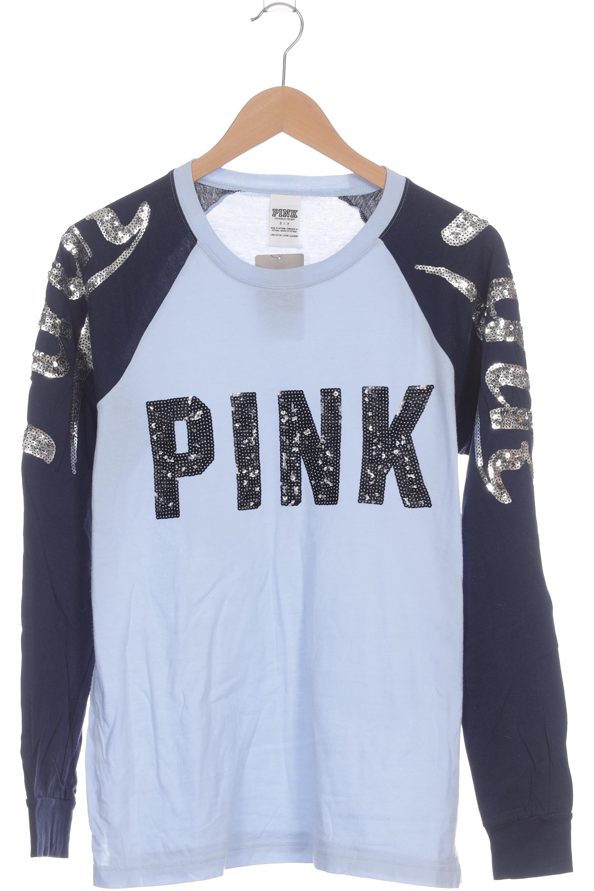 

Victorias Secret Damen Langarmshirt, blau, Gr.