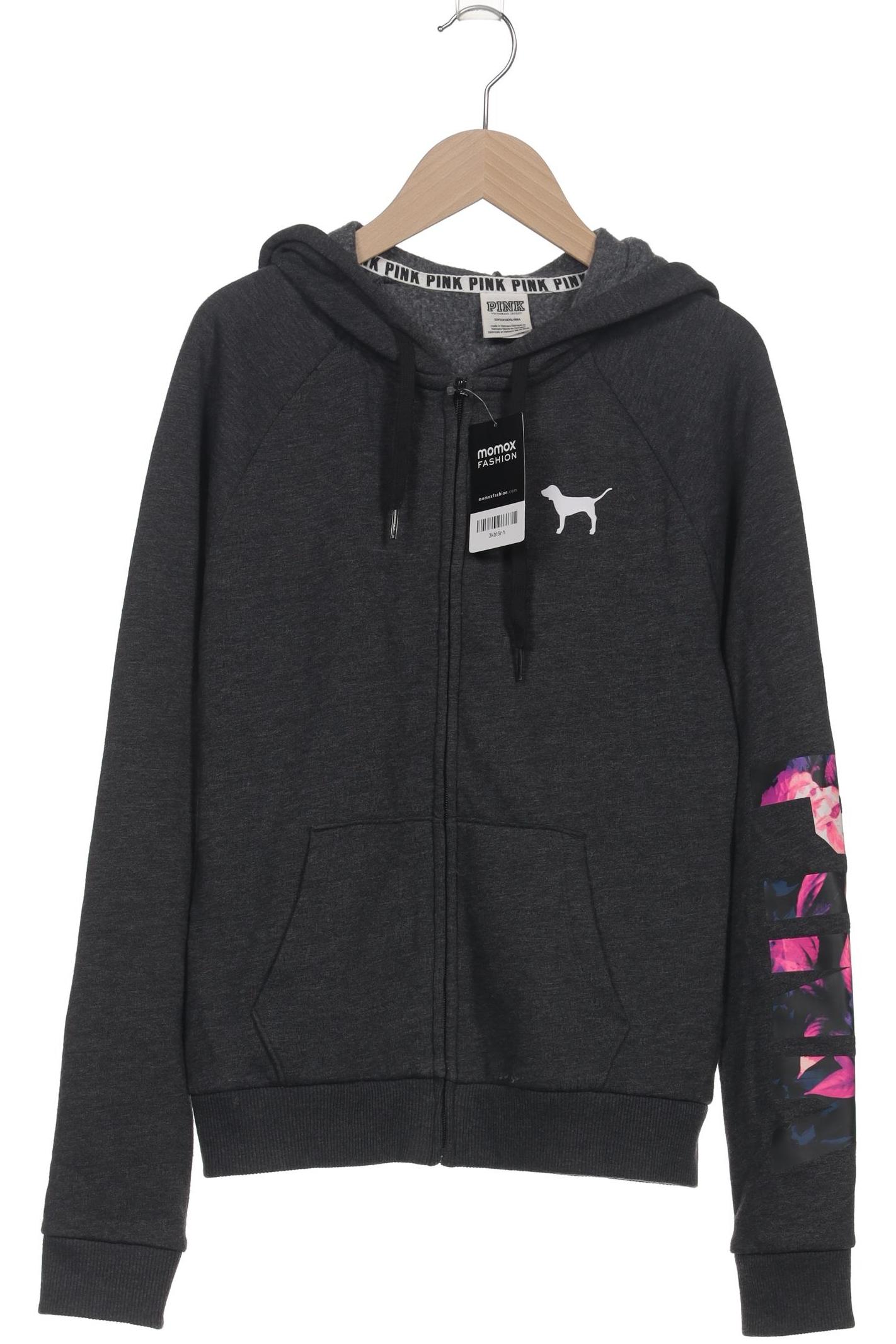

Victorias Secret Damen Kapuzenpullover, grau, Gr. 36