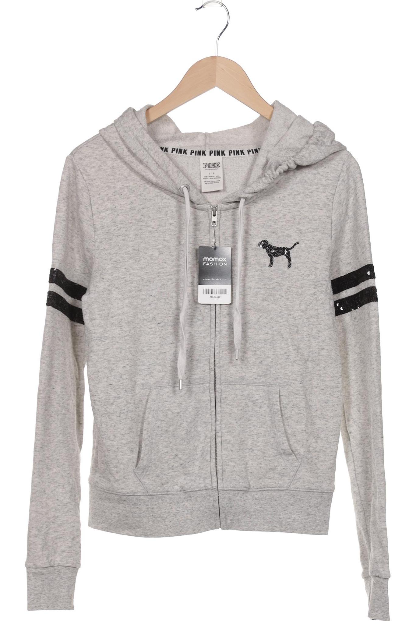 

Victorias Secret Damen Kapuzenpullover, grau, Gr. 36