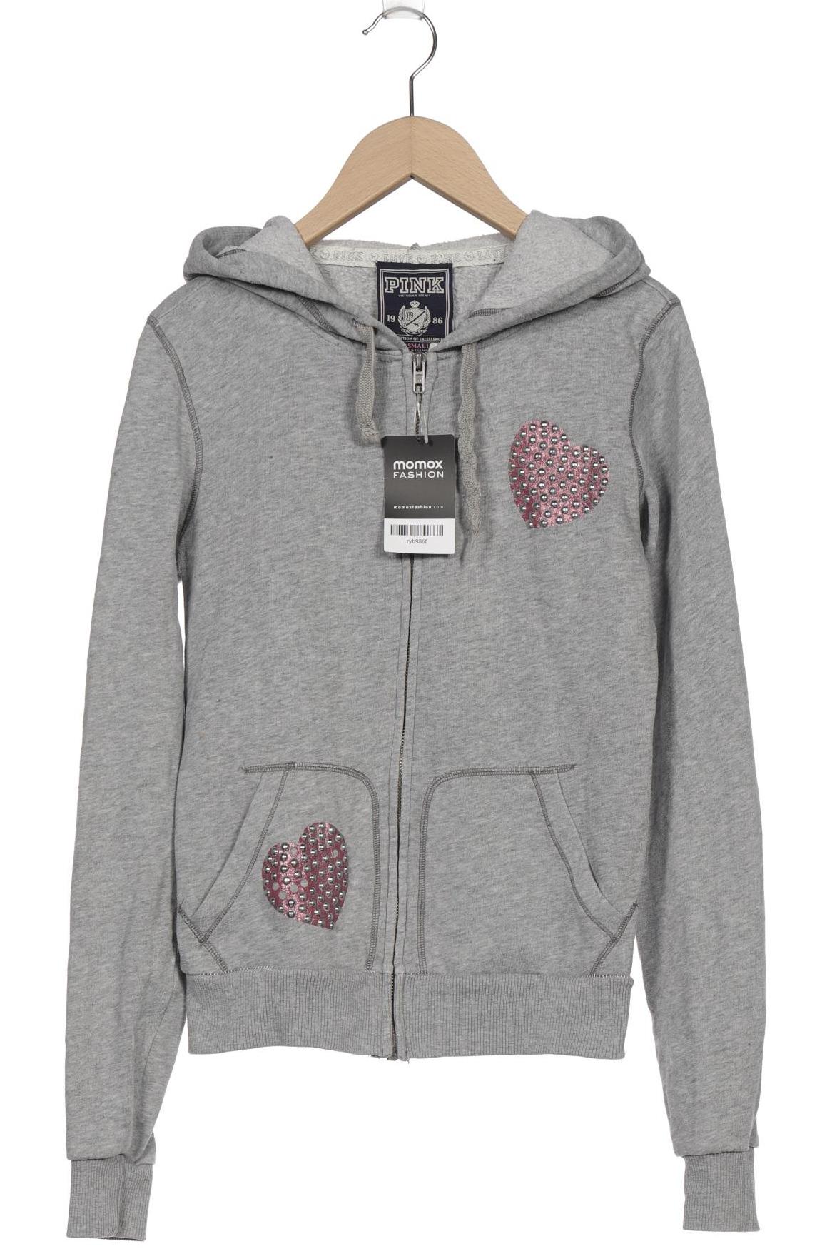 

Victorias Secret Damen Kapuzenpullover, grau, Gr. 34
