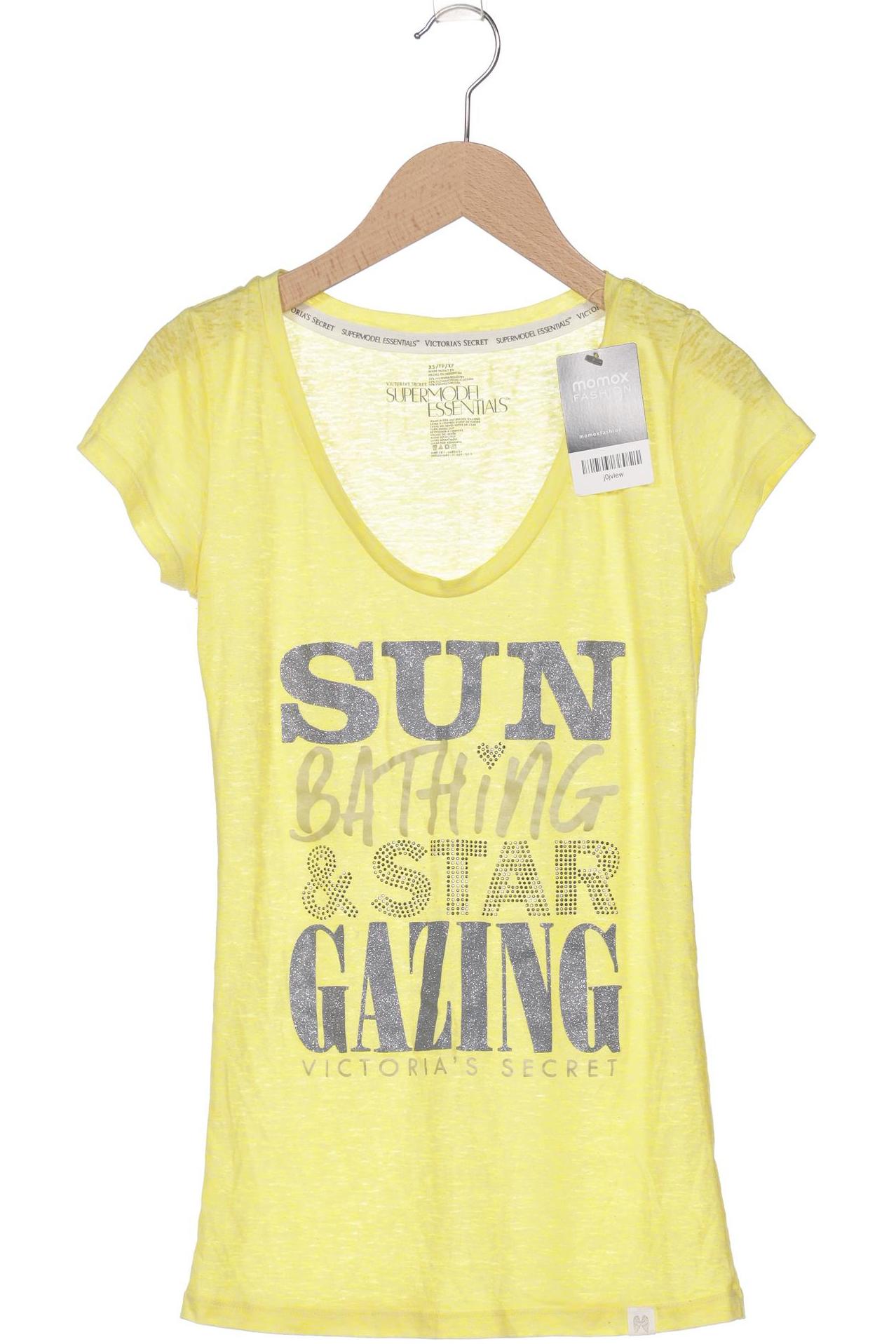 

Victorias Secret Damen T-Shirt, gelb, Gr. 34