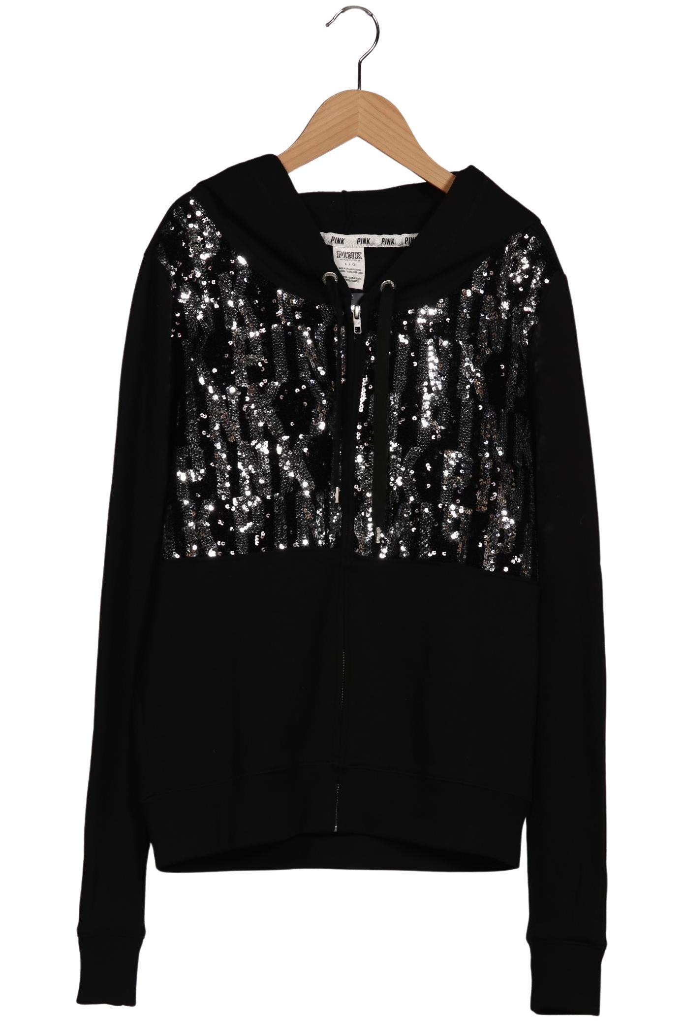 

Victorias Secret Damen Kapuzenpullover, schwarz, Gr. 42
