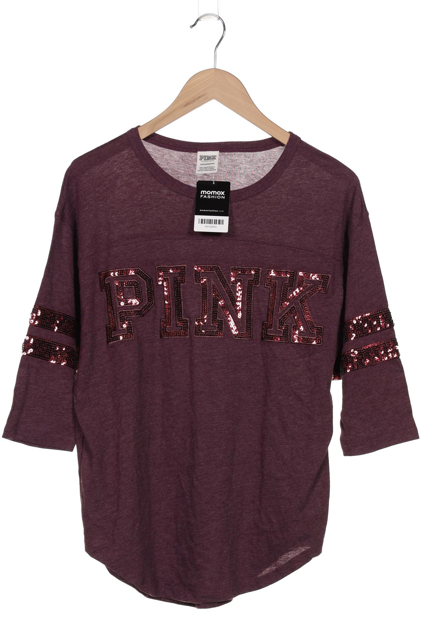 

Victorias Secret Damen Langarmshirt, bordeaux, Gr. 34