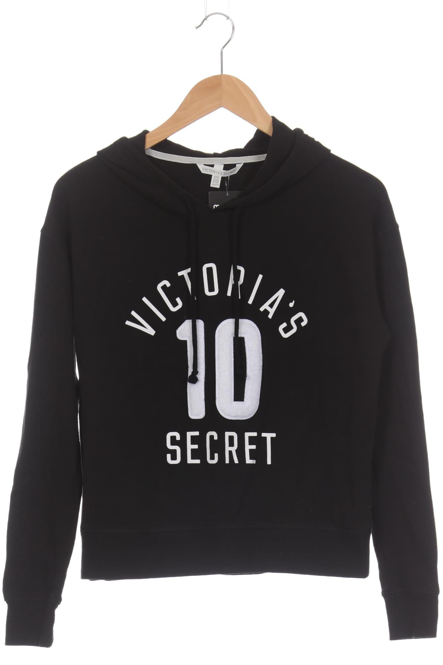 

Victorias Secret Damen Kapuzenpullover, schwarz, Gr. 34