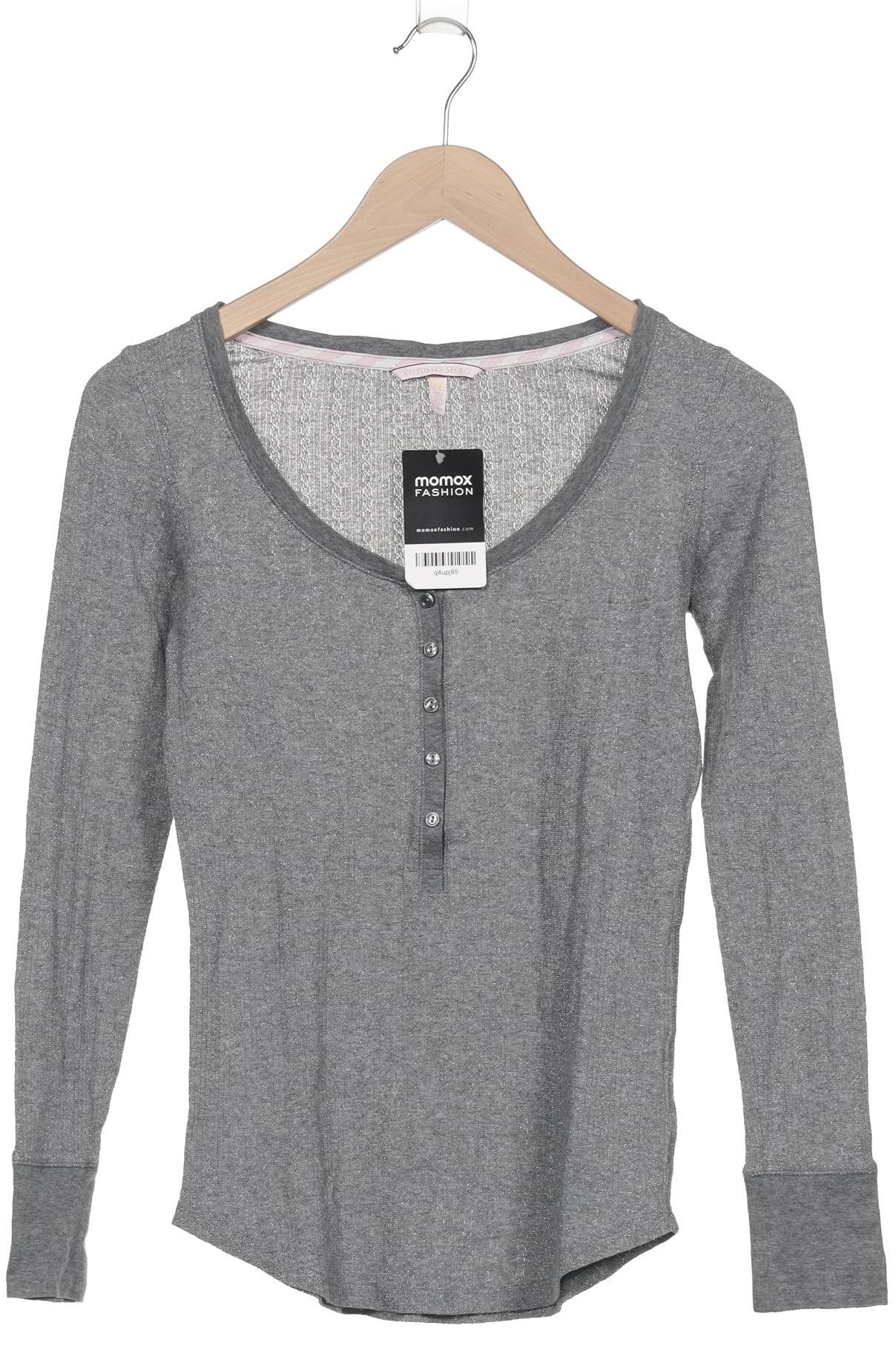

Victorias Secret Damen Langarmshirt, grau, Gr. 36