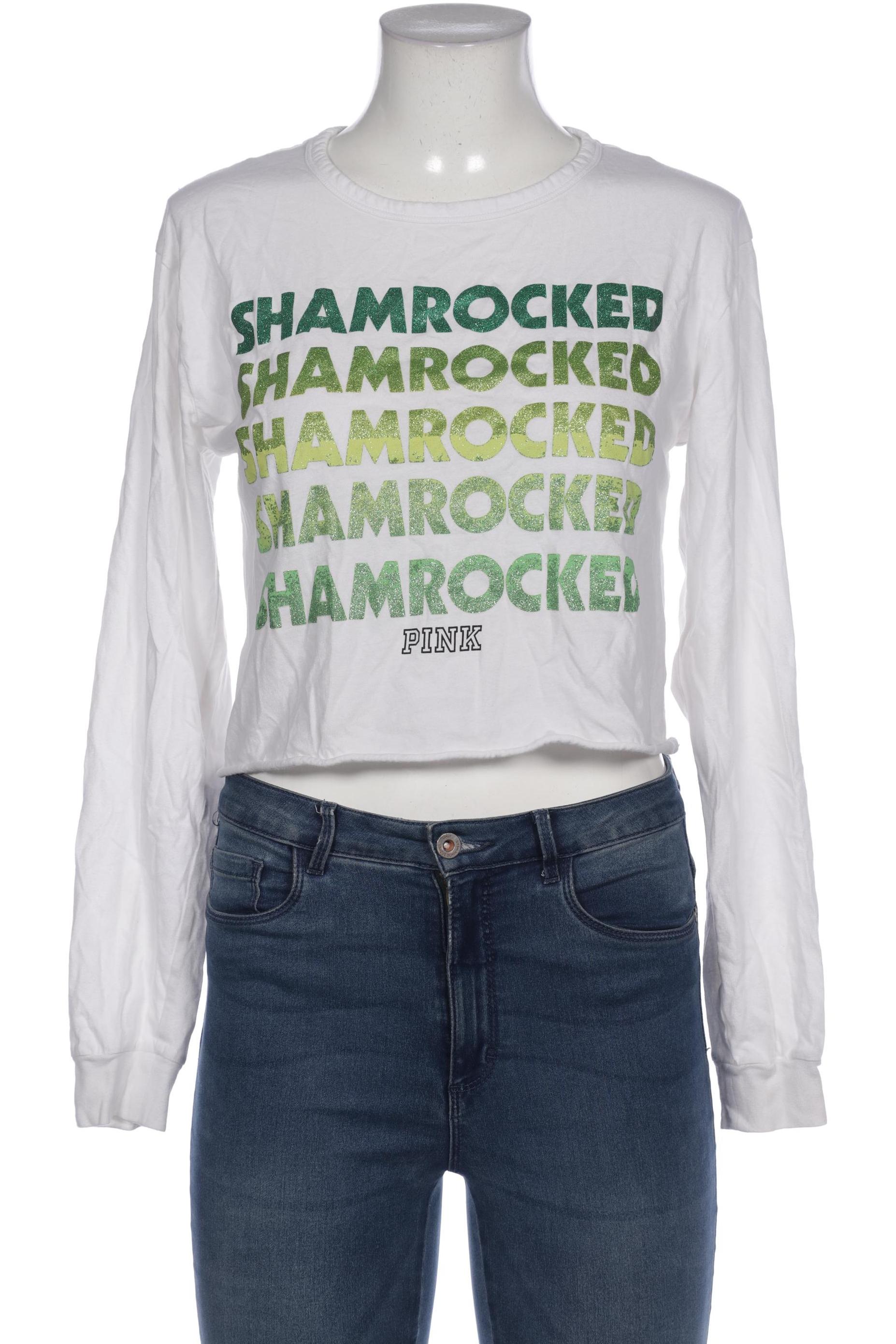 

Victorias Secret Damen Langarmshirt, weiß, Gr. 38