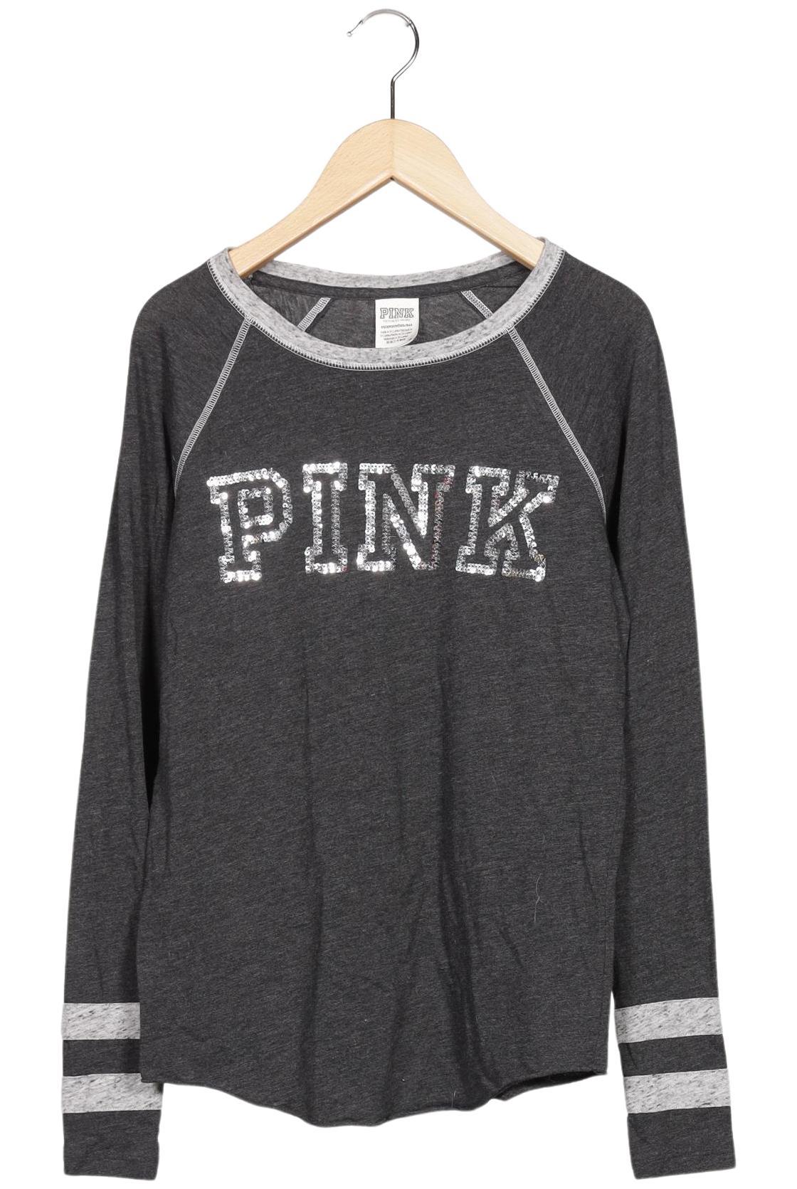 

Victorias Secret Damen Langarmshirt, grau, Gr. 34