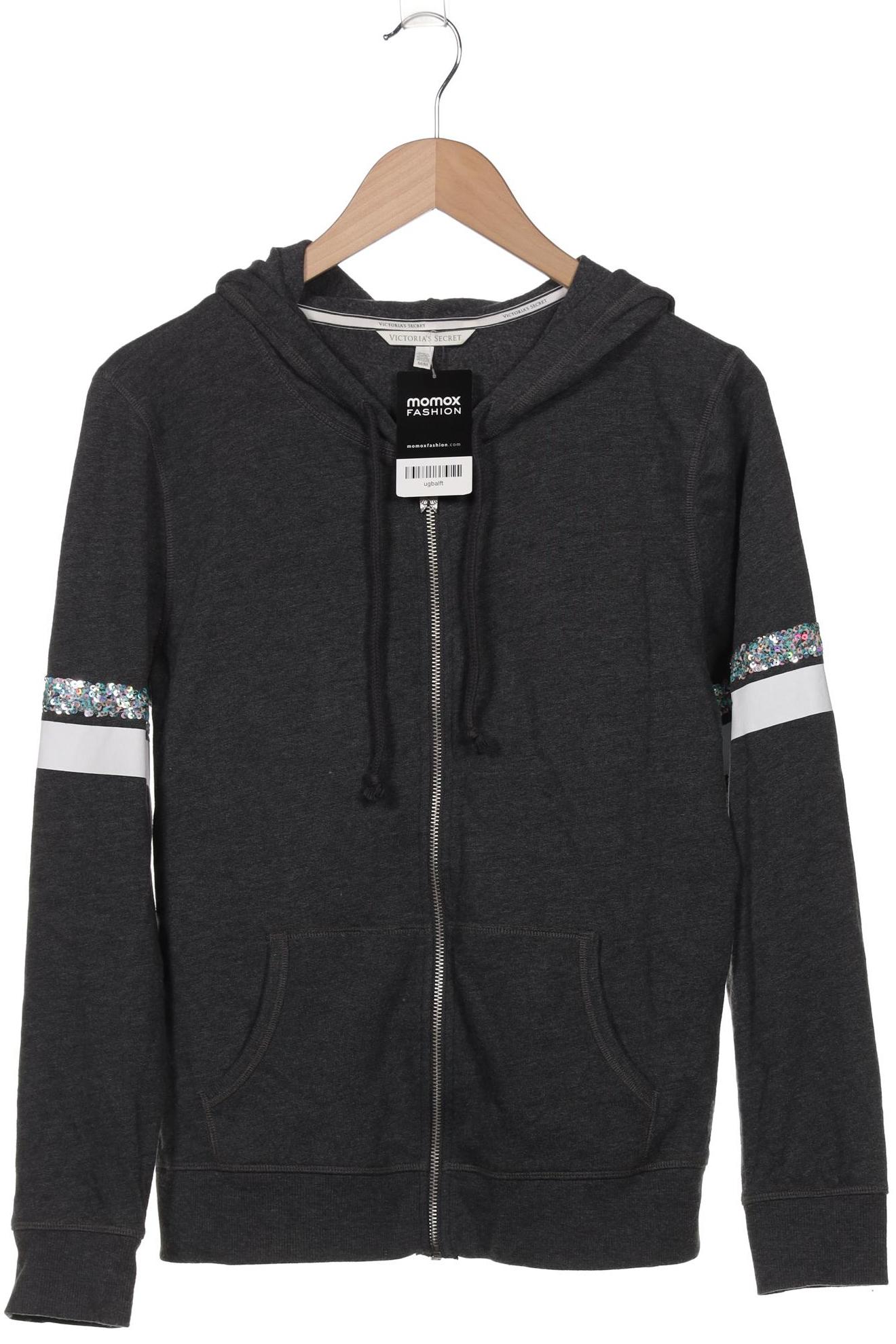 

Victorias Secret Damen Kapuzenpullover, grau, Gr. 38