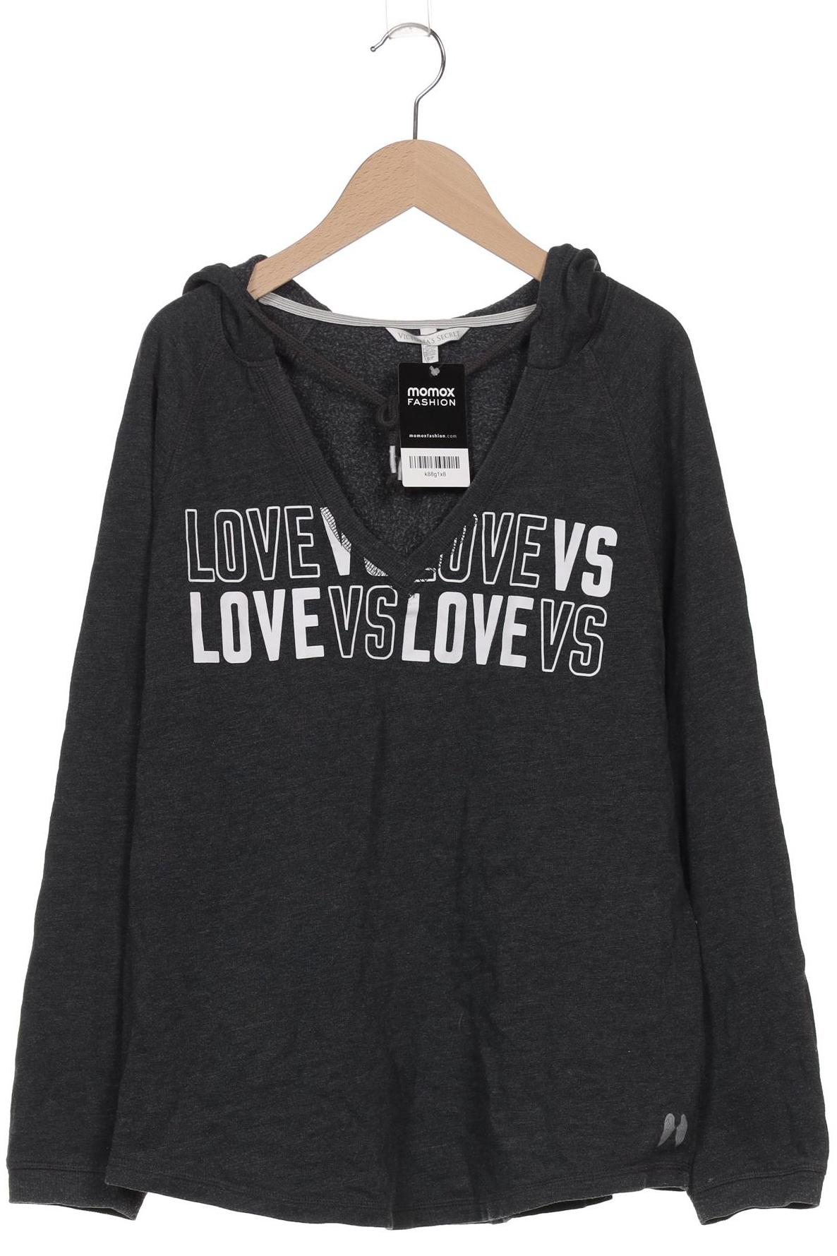 

Victorias Secret Damen Kapuzenpullover, grau, Gr. 36