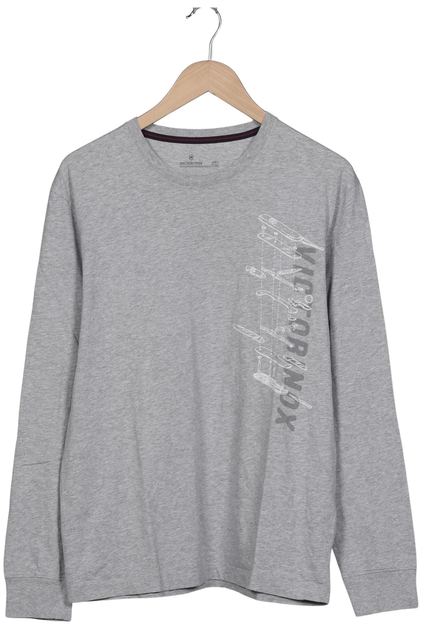 

Victorinox Herren Langarmshirt, grau, Gr. 52
