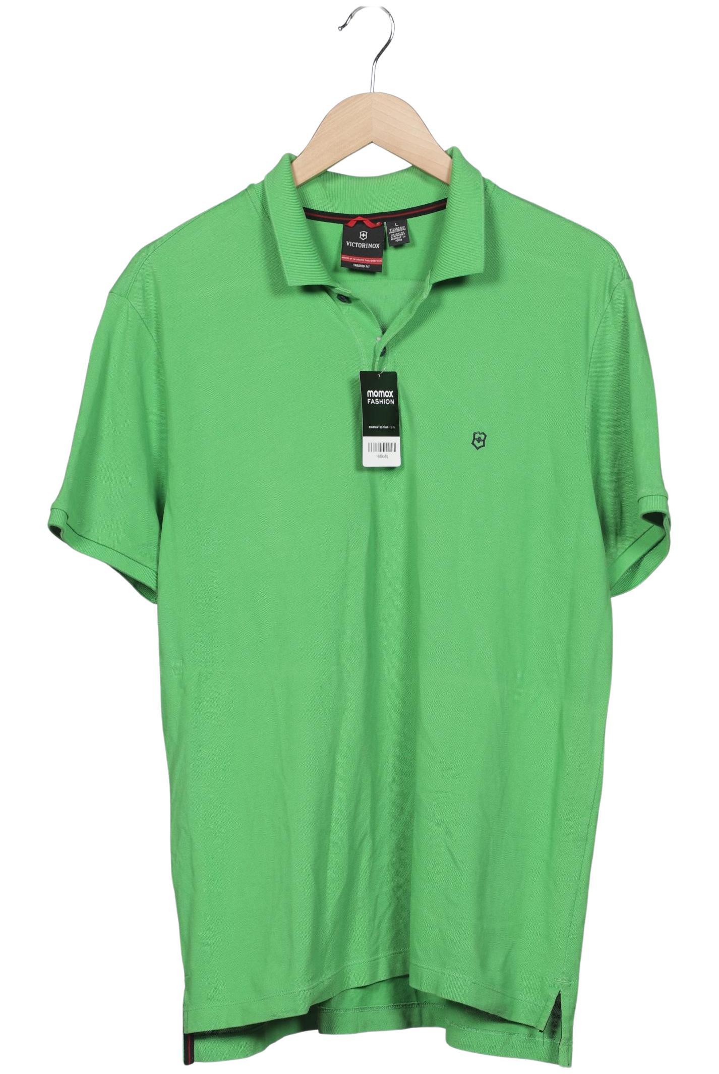 Thumbnail - Victorinox Herren Poloshirt, grün, Gr. 52