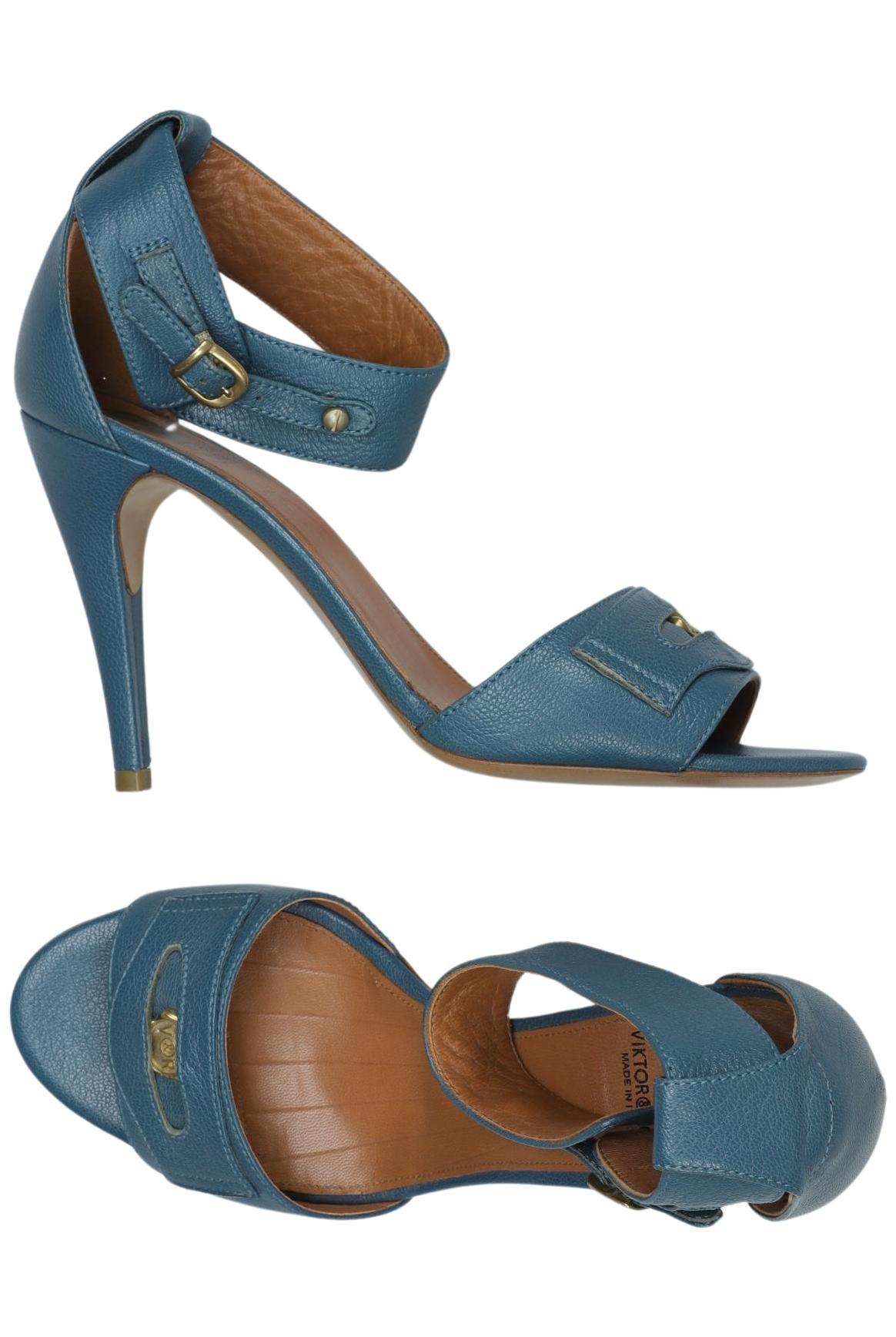 

Viktor&Rolf Damen Sandale, blau, Gr. 36