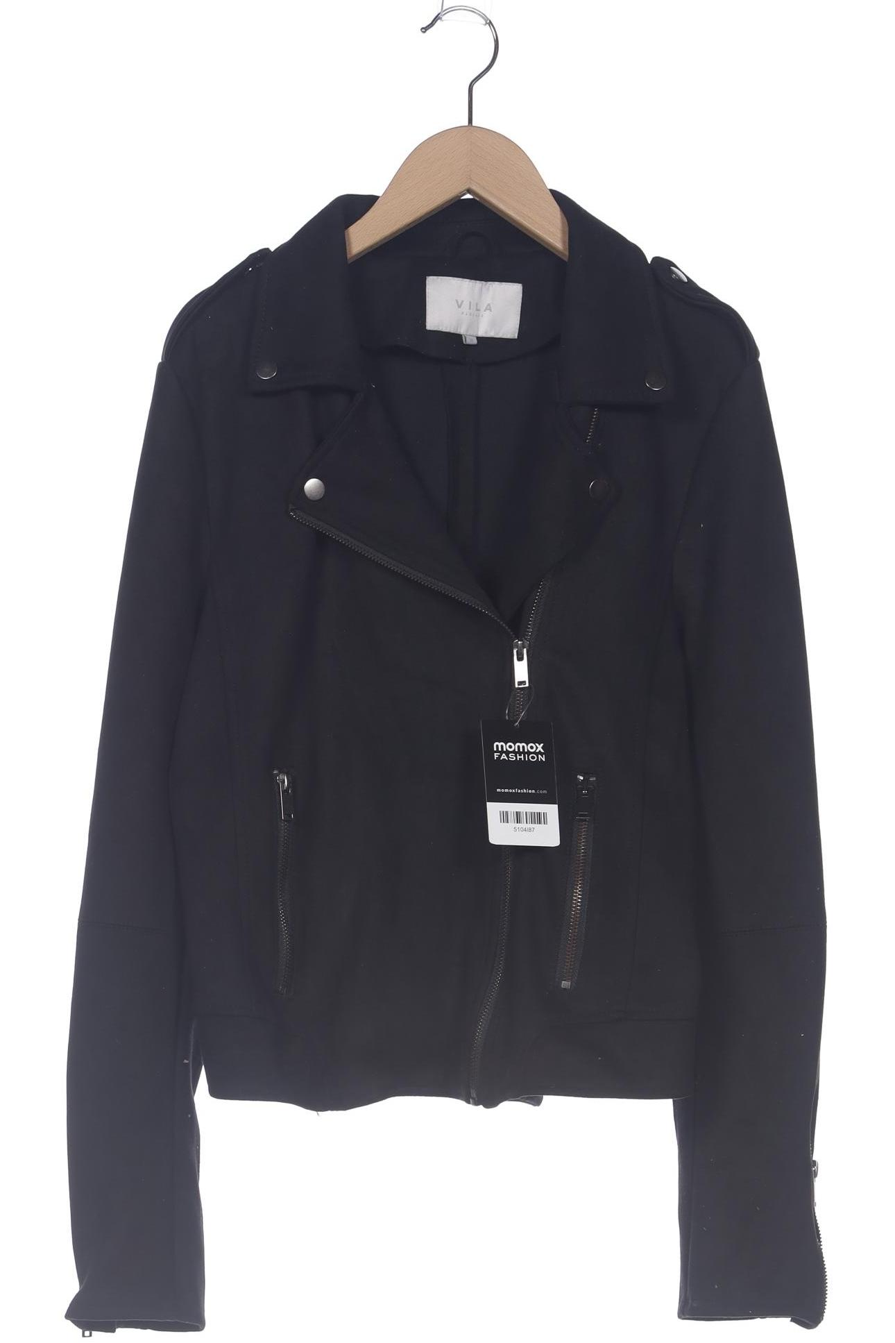 

Vila Damen Jacke, schwarz, Gr. 38