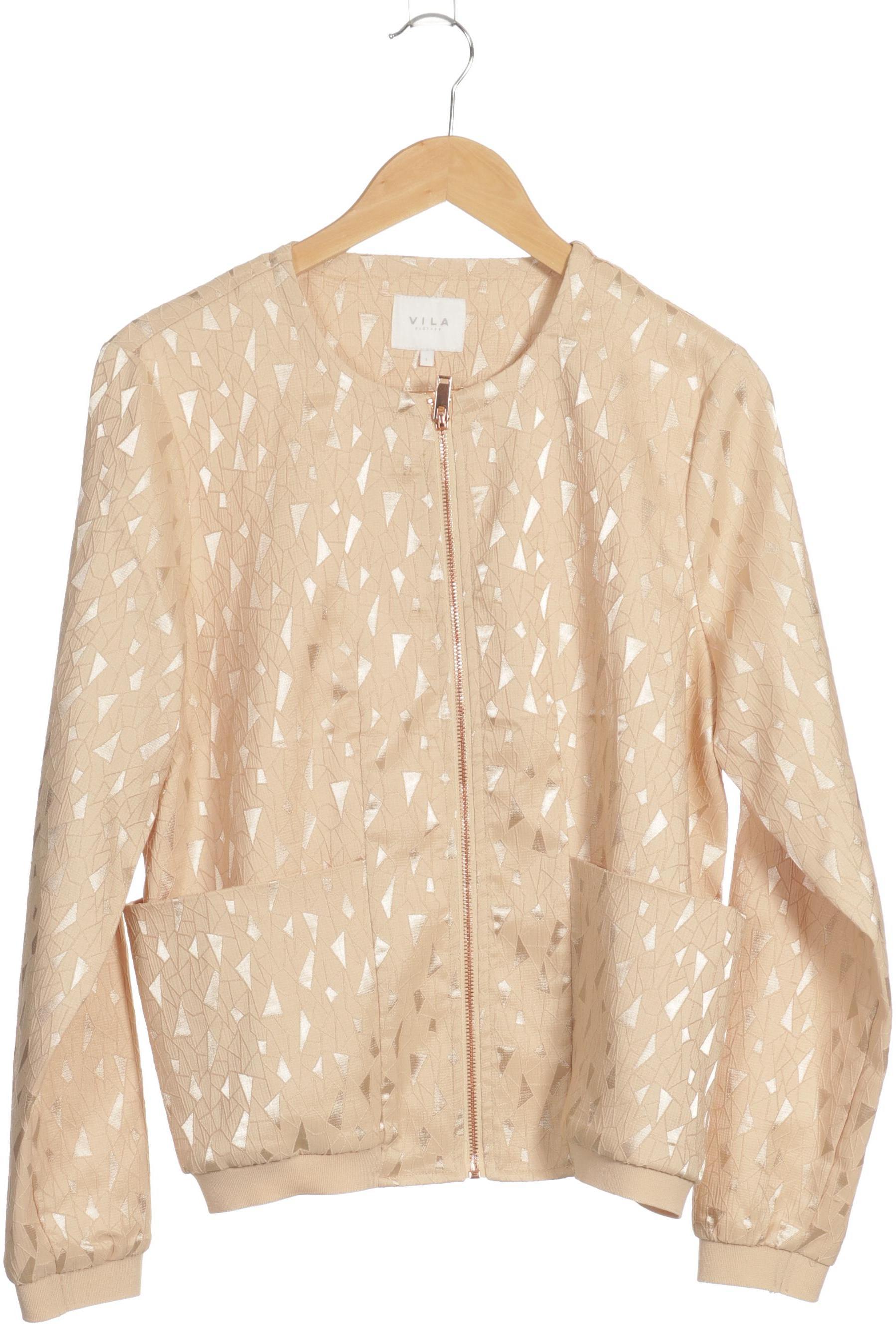 

Vila Damen Jacke, beige, Gr.
