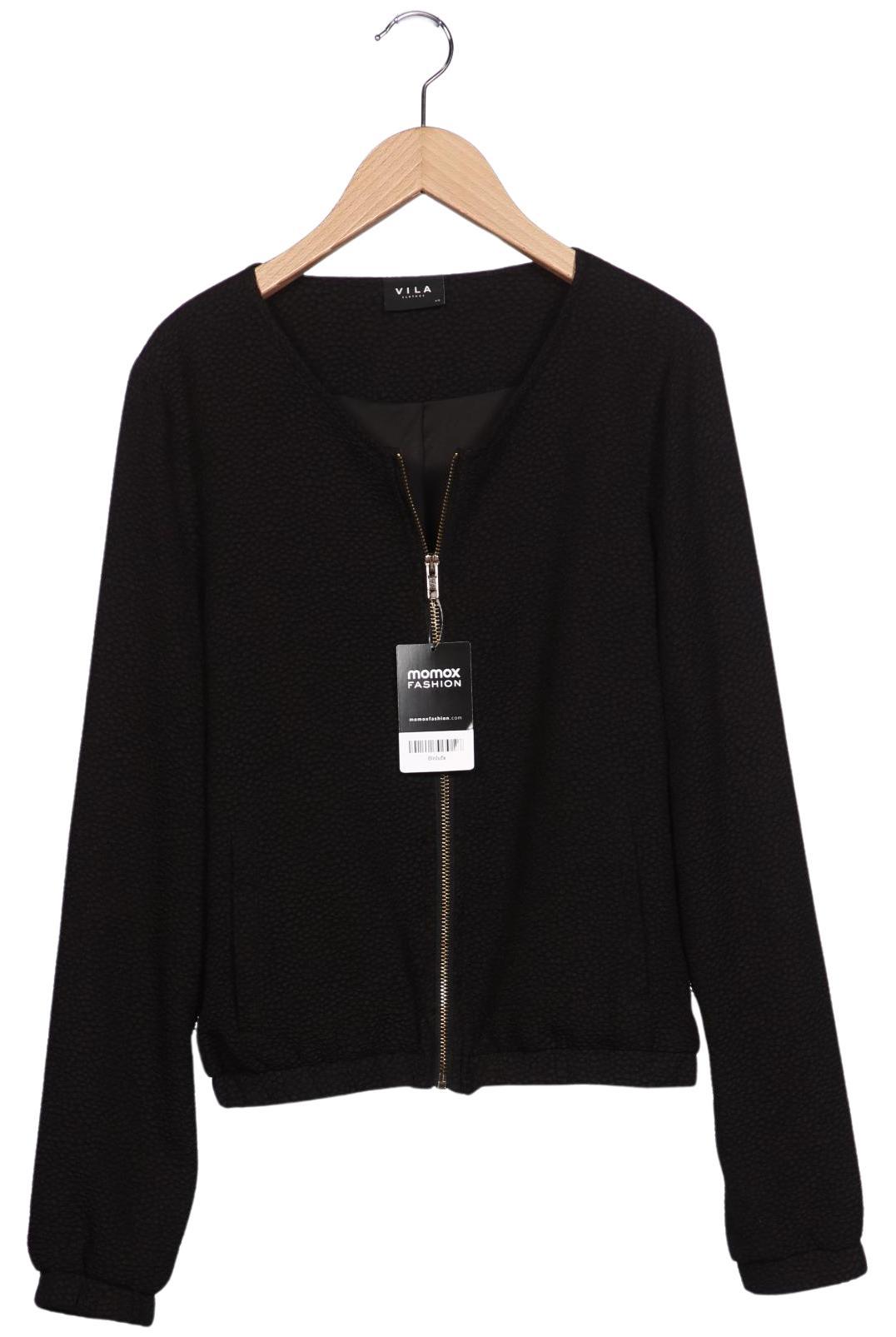 

Vila Damen Jacke, schwarz, Gr. 34