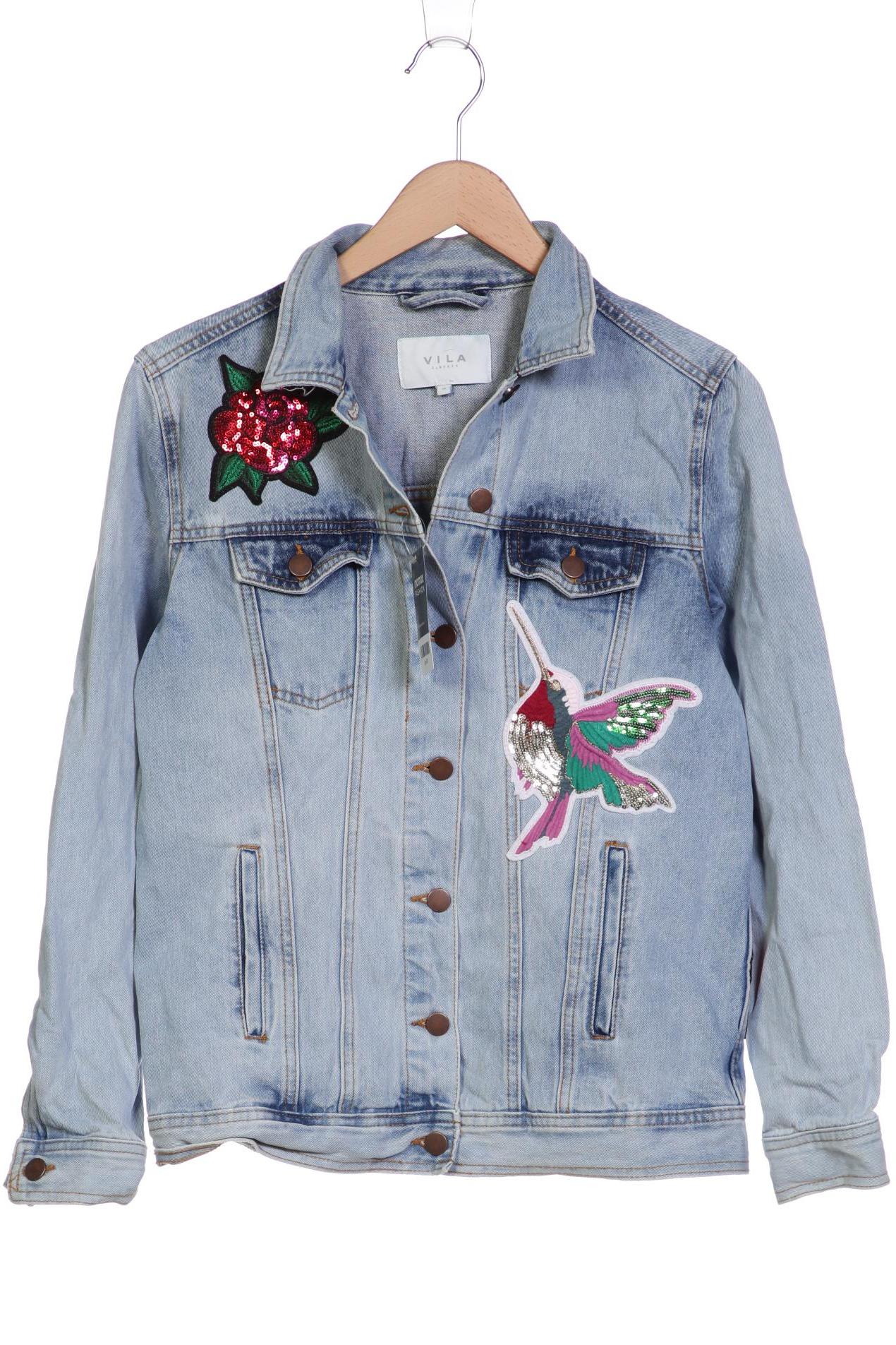 

Vila Damen Jacke, blau, Gr. 38