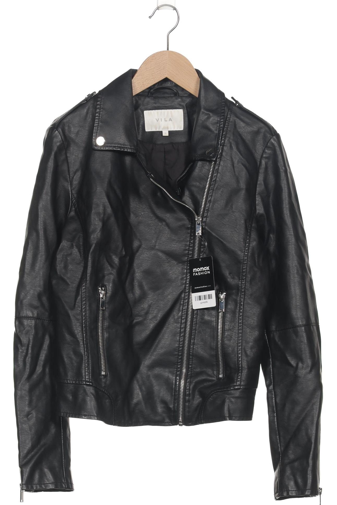 

Vila Damen Jacke, schwarz, Gr. 38