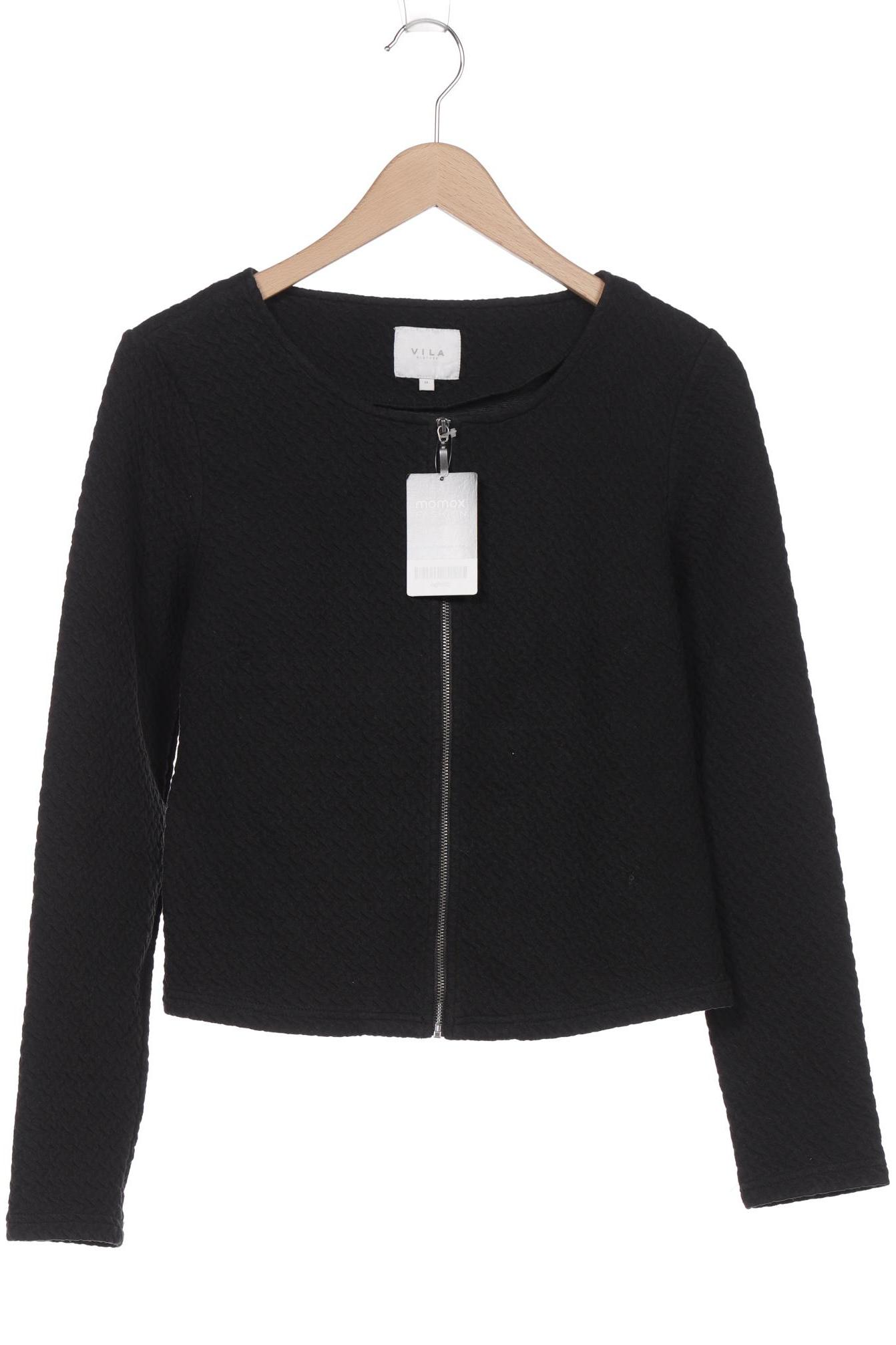 

Vila Damen Jacke, schwarz, Gr. 38