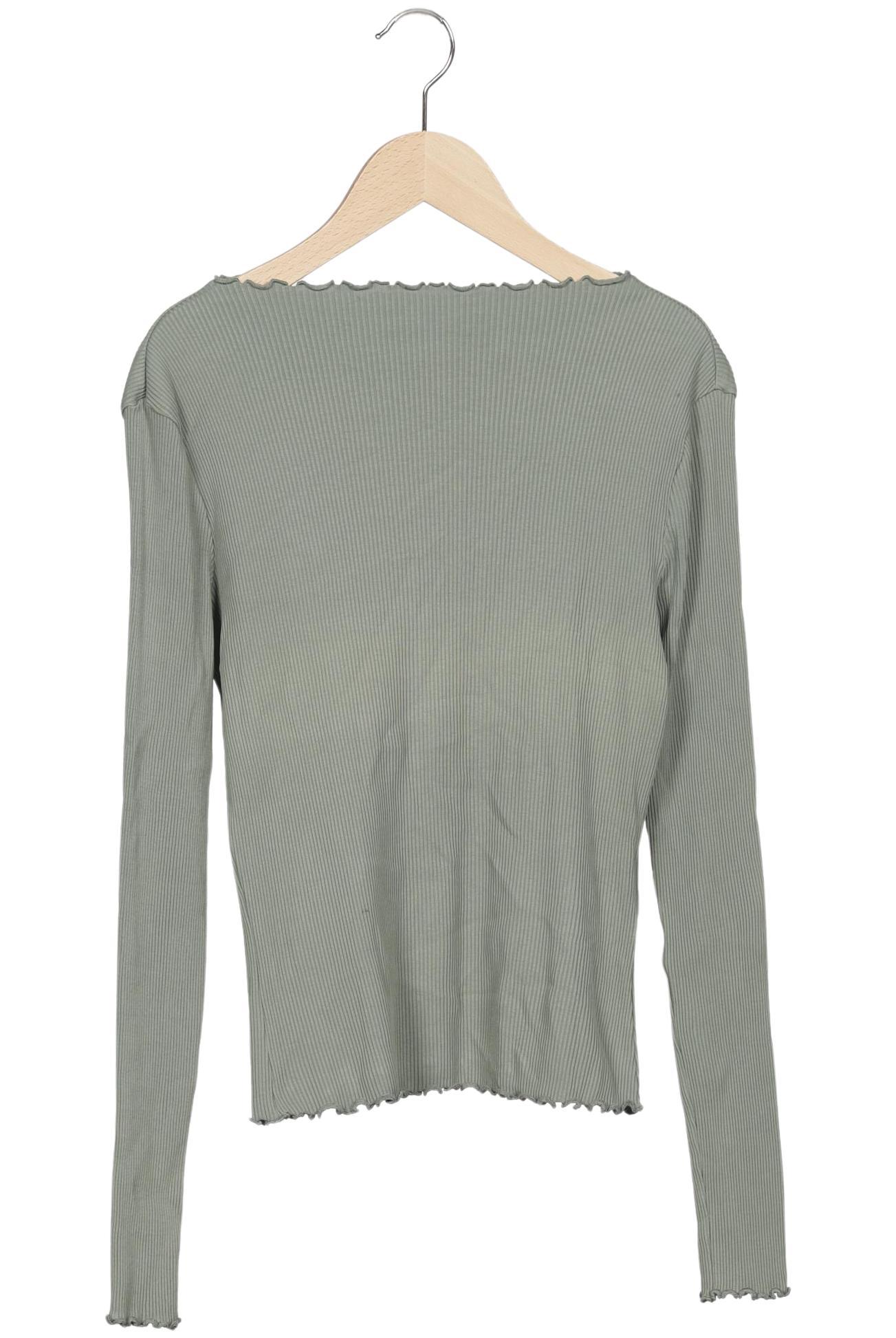 

Vila Damen Langarmshirt, grün, Gr. 38