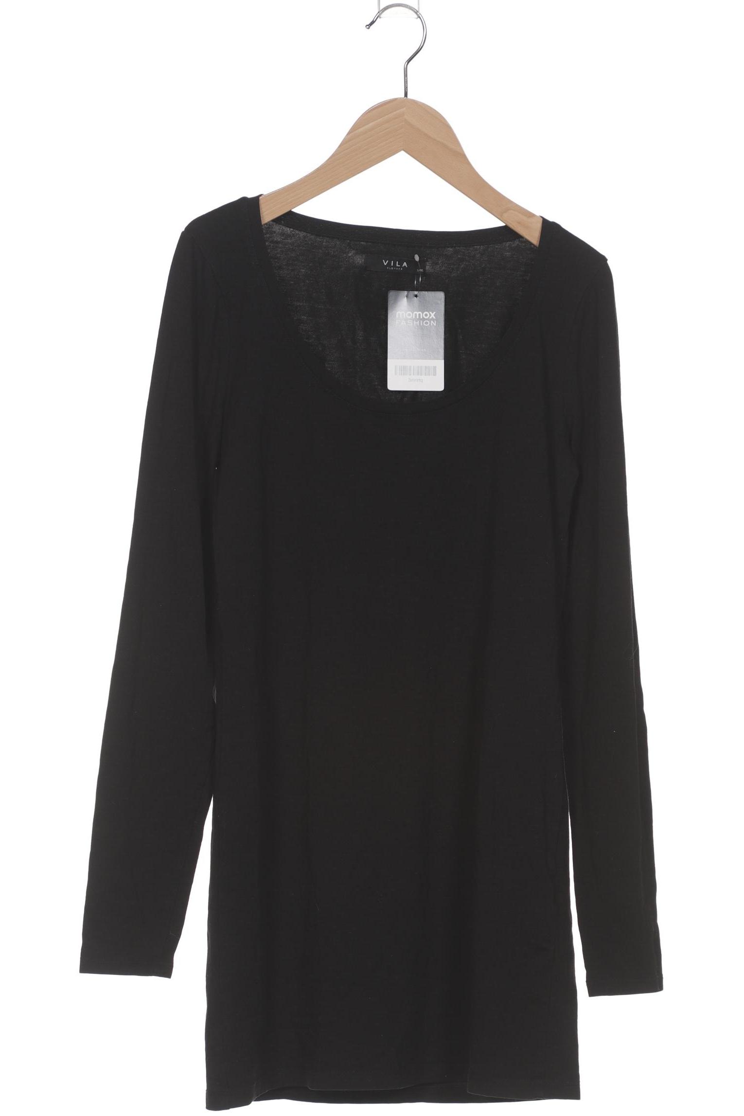 

Vila Damen Langarmshirt, schwarz, Gr. 42