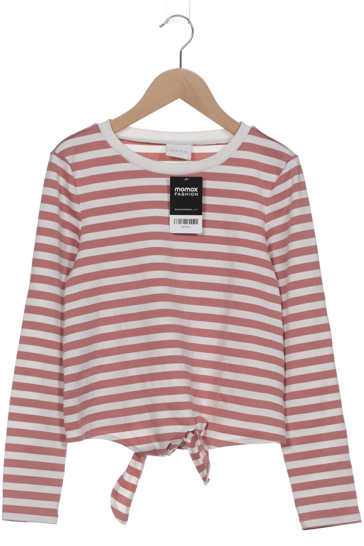 

Vila Damen Langarmshirt, pink, Gr. 34
